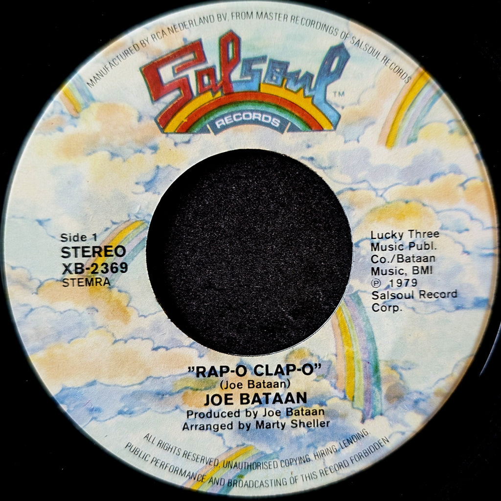Joe Bataan - Rap-O Clap-O / Rap-O Clap-O (Inst)