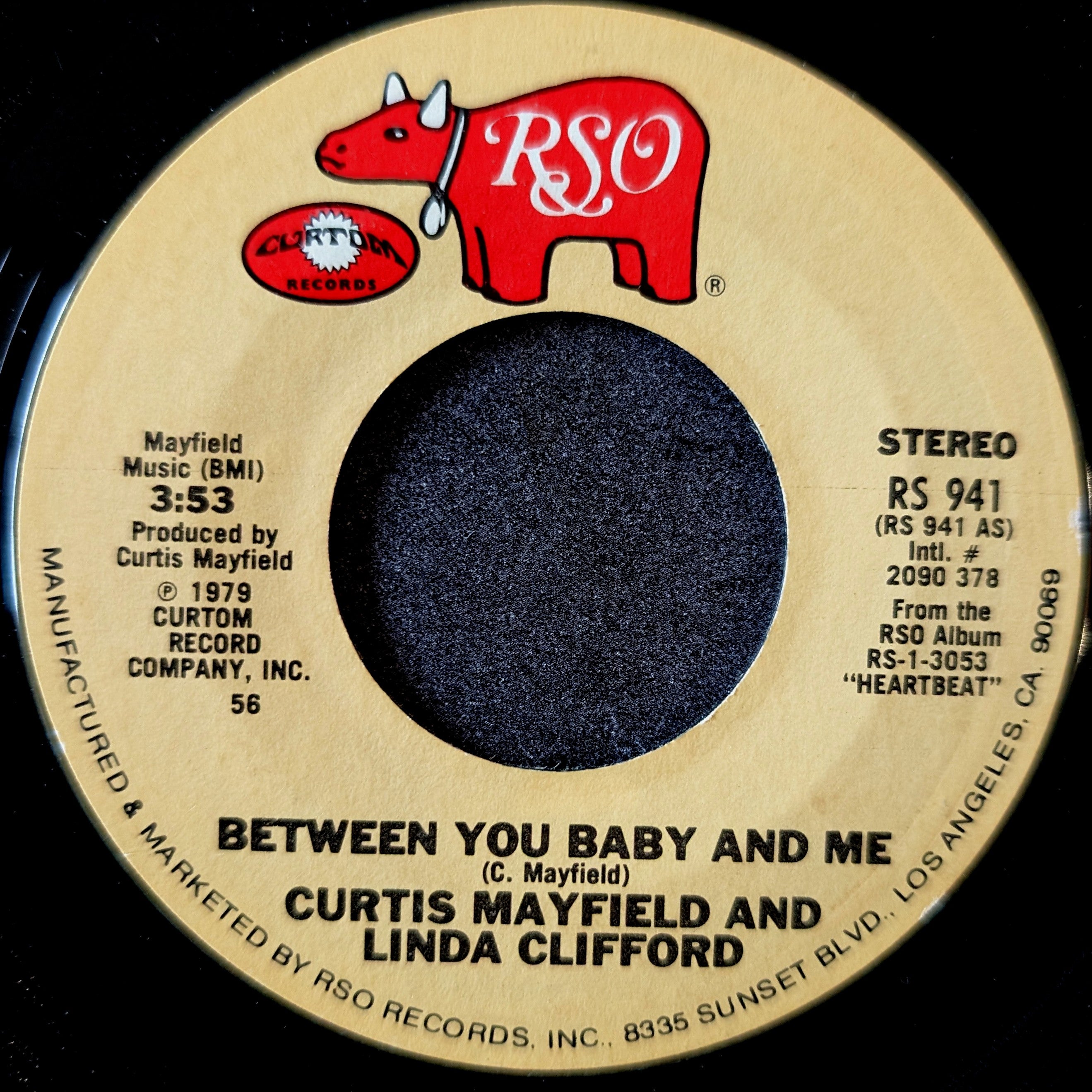 Curtis Mayfield and LindaClifford-Between you baby and me/You're so good to me