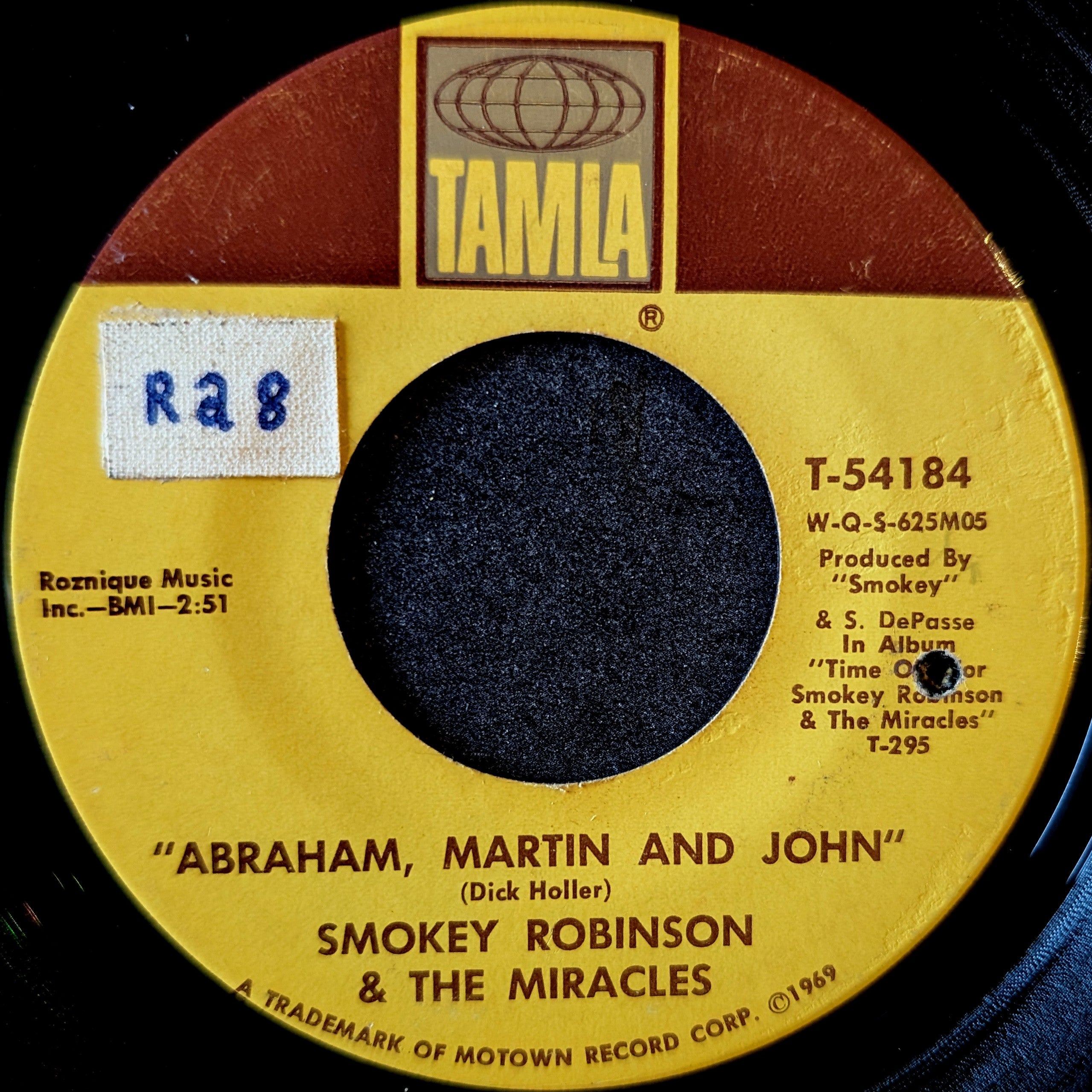 Smokey Robinson & The Miracles-Abraham,Martin and John/Much better off