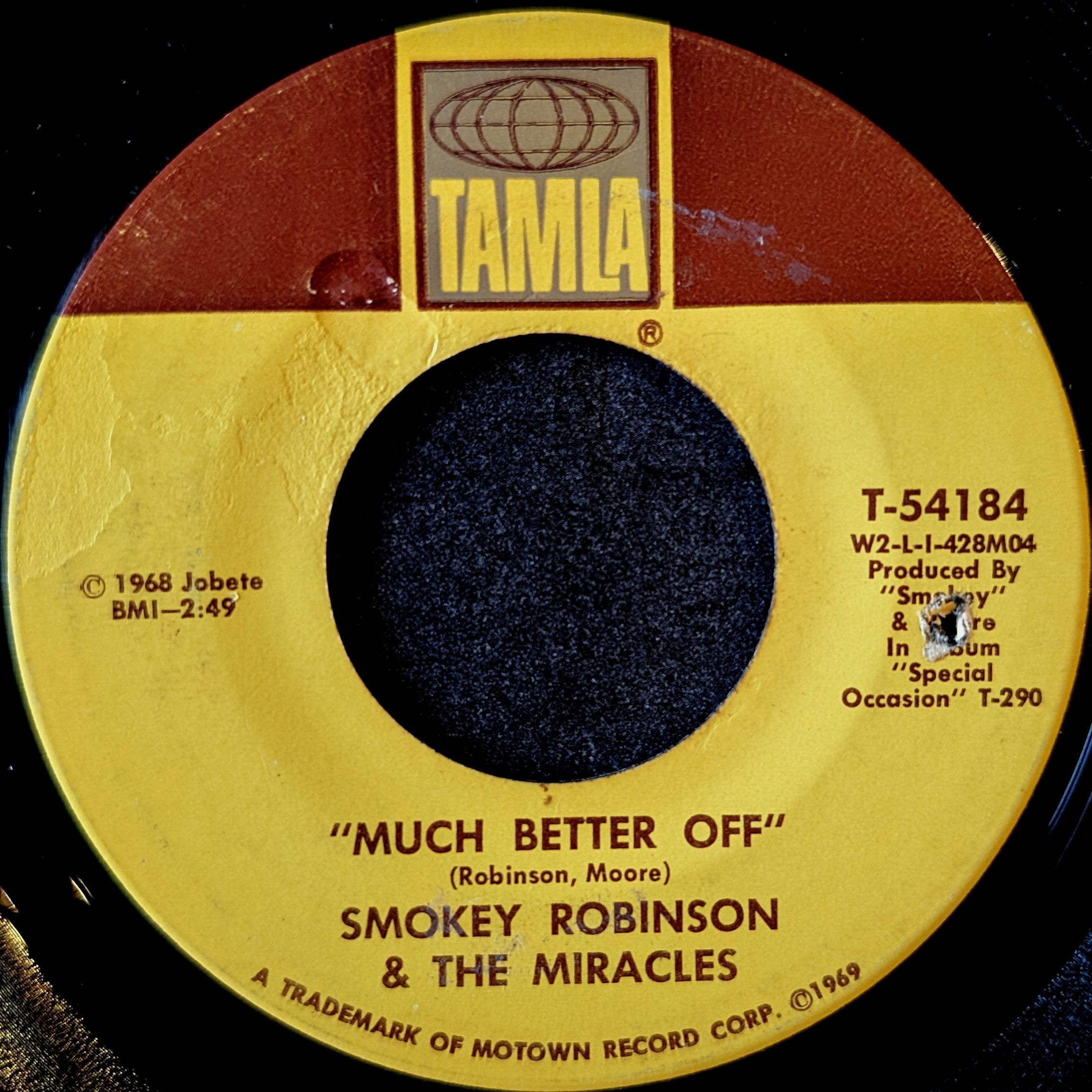 Smokey Robinson & The Miracles-Abraham,Martin and John/Much better off