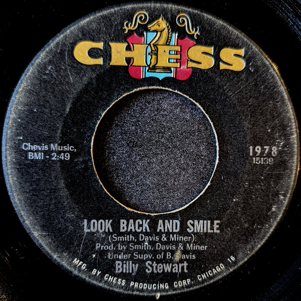 Billy Stewart-Secret Love/Love Back and Smile