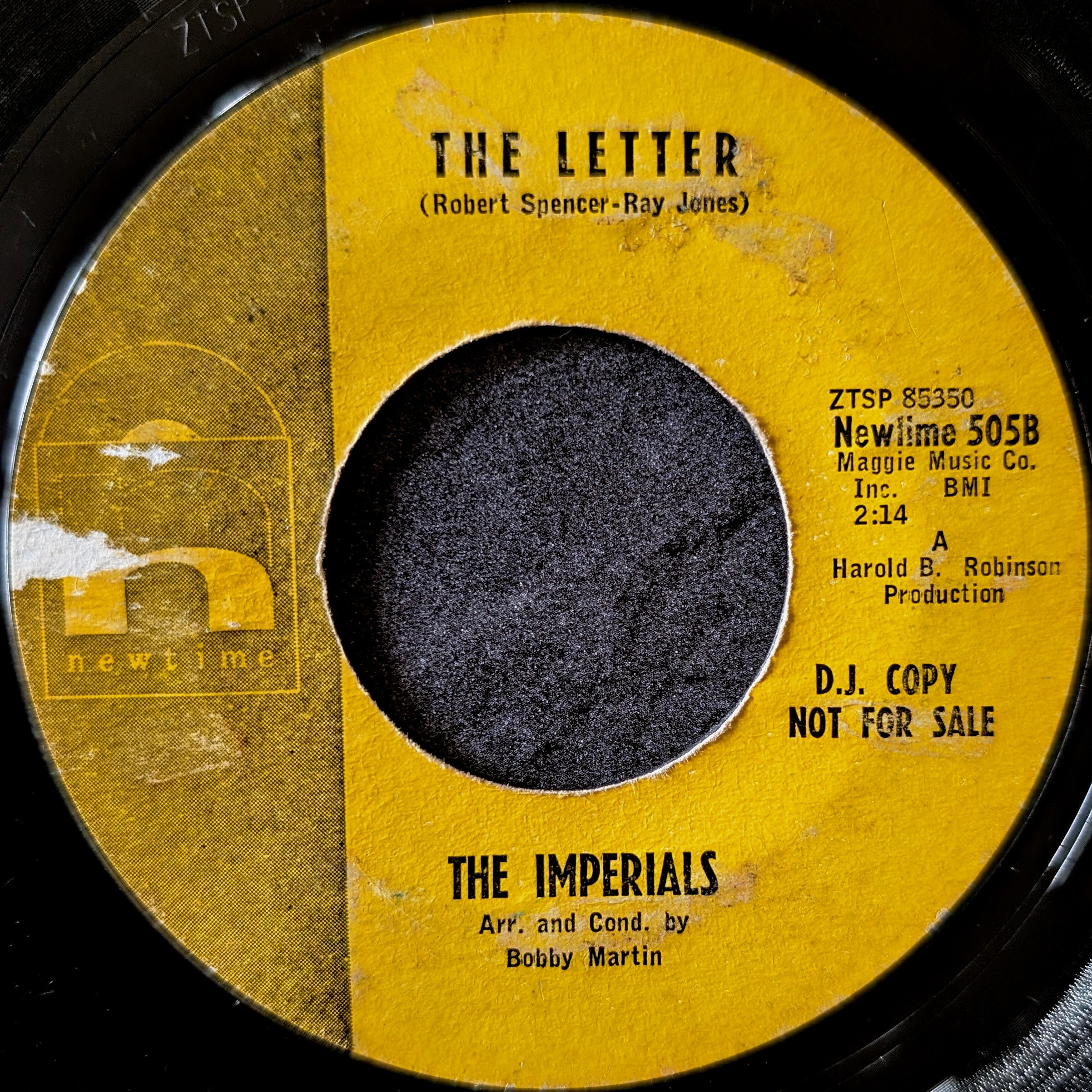The Imperials-Go and get your heart broken/ The letter