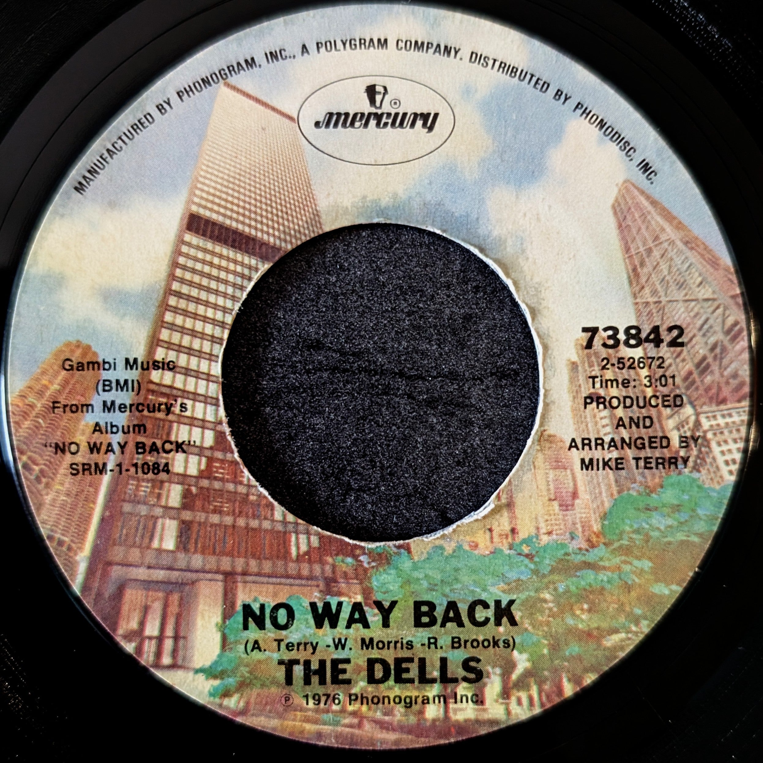 The Dells - No Way Back / Too Late for Love