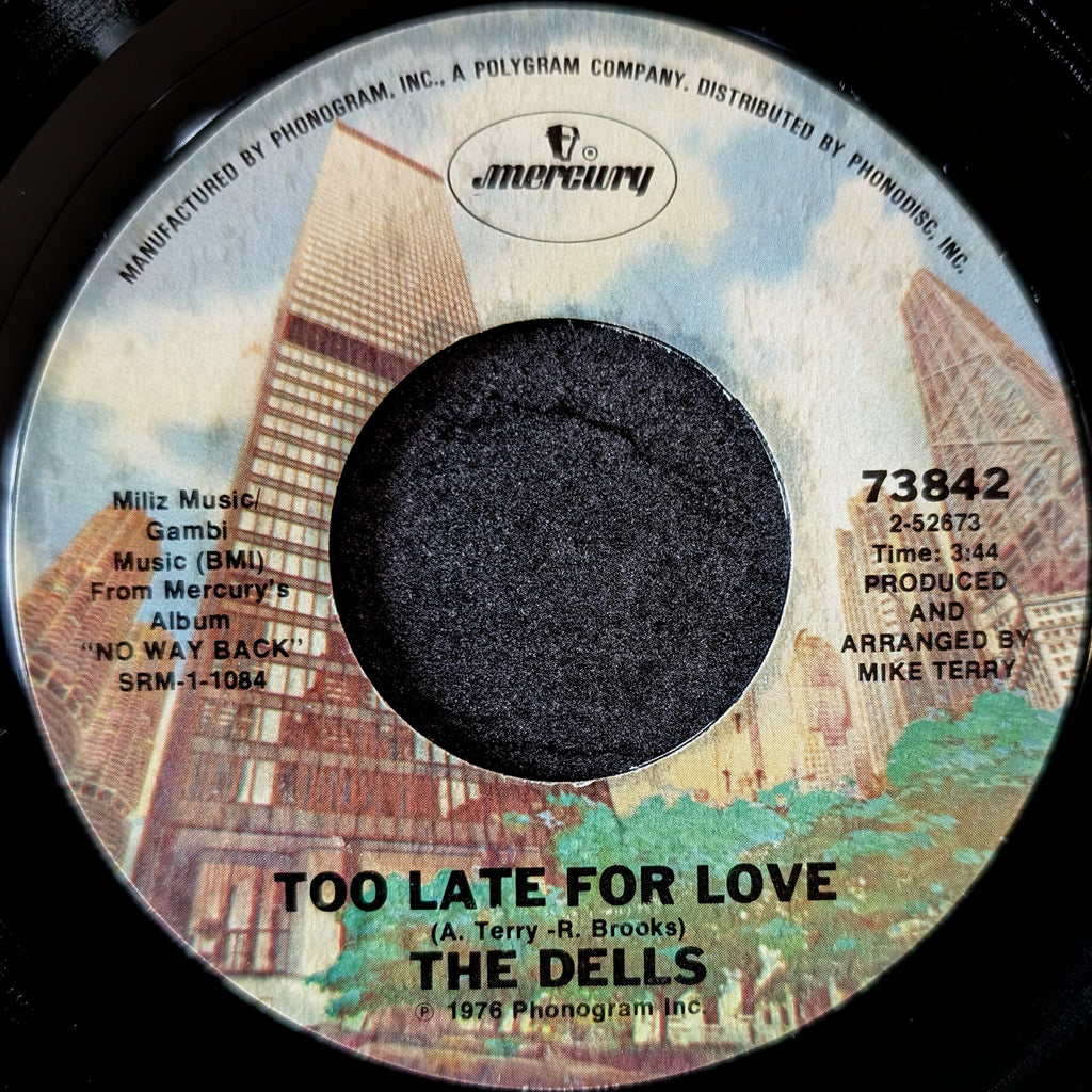 The Dells - No Way Back / Too Late for Love