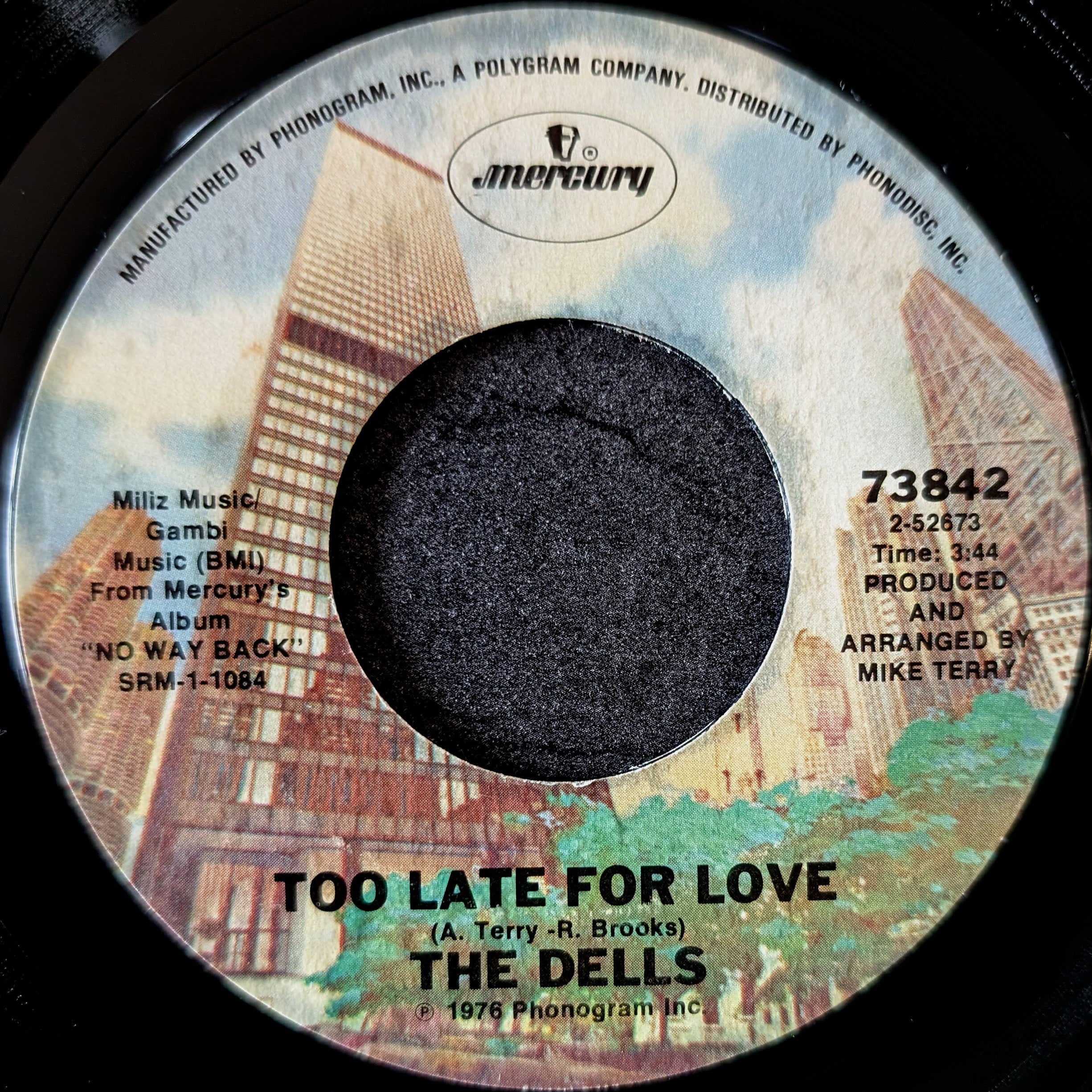 The Dells - No Way Back / Too Late for Love