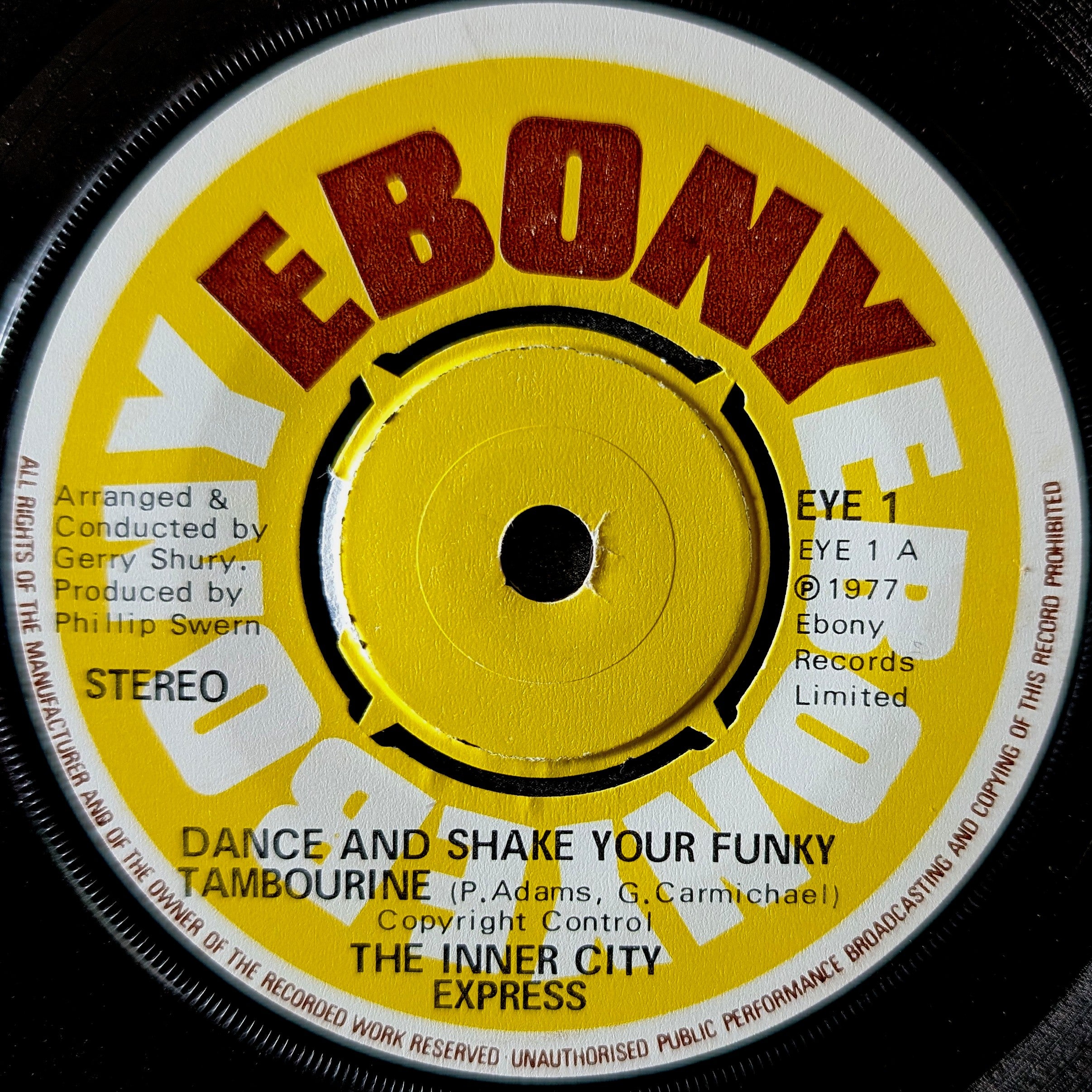 The Inner city express-Dance and shake your funky tambourine/Boogie baby