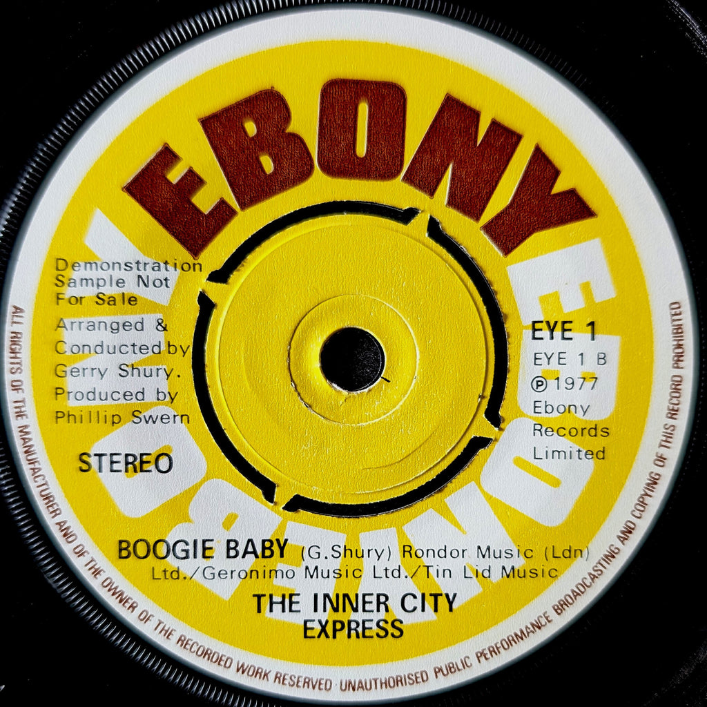 The Inner city express-Dance and shake your funky tambourine/Boogie baby