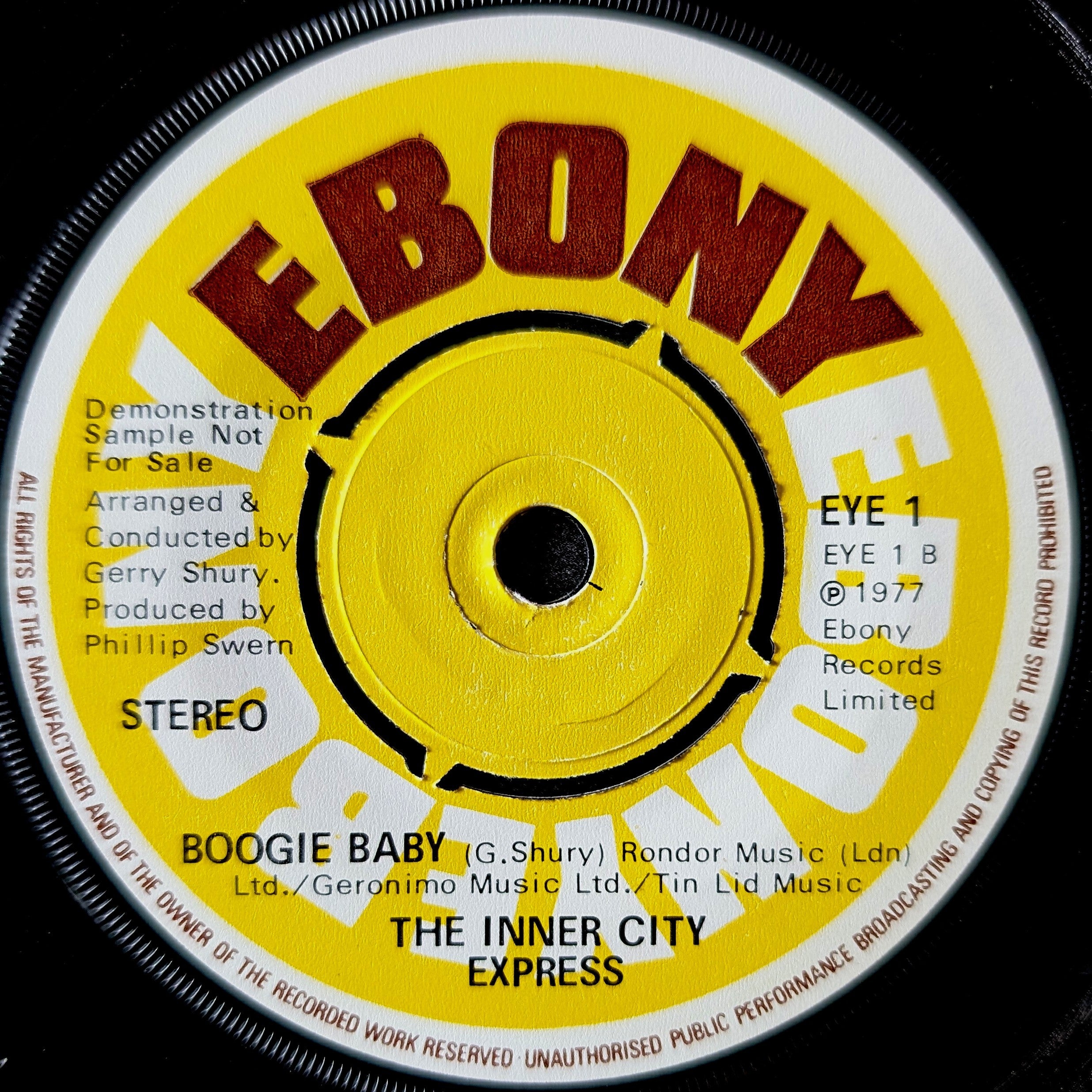 The Inner city express-Dance and shake your funky tambourine/Boogie baby