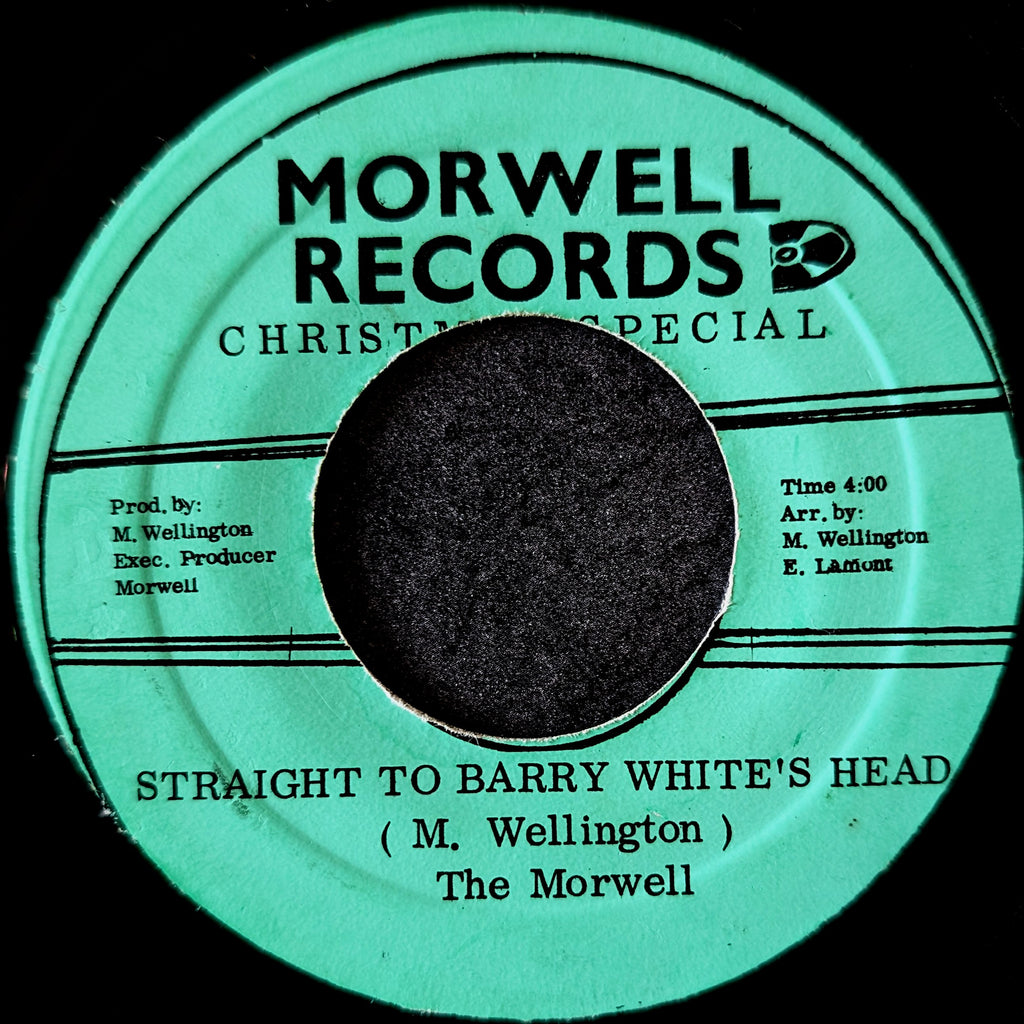 The Morwell Esquire-Can't get enough of your love/Straight to barry white's head