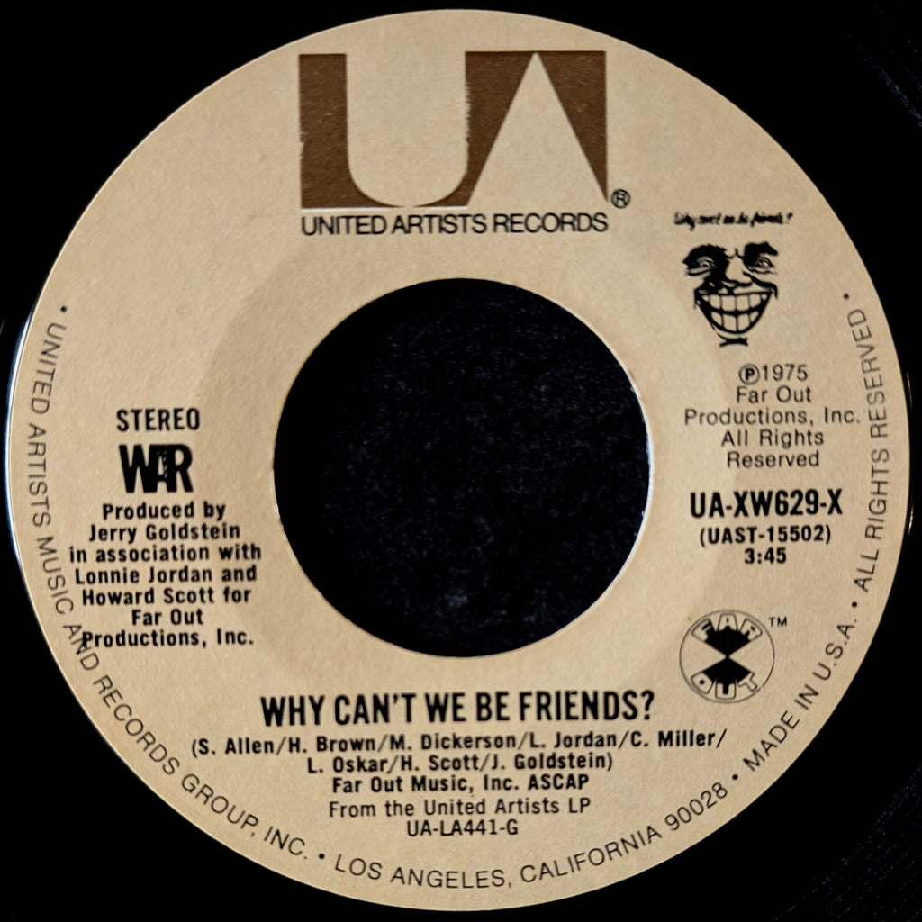 WAR-Why Can't We Be Friends?/In Mazatlan