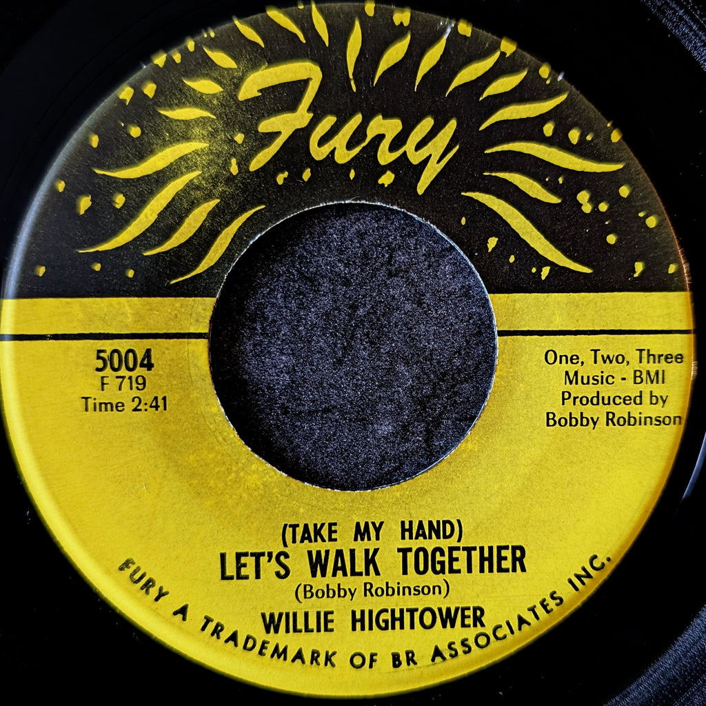Willie Hightower-(Take my hand)Let's walk together/I love you(Yes I do)