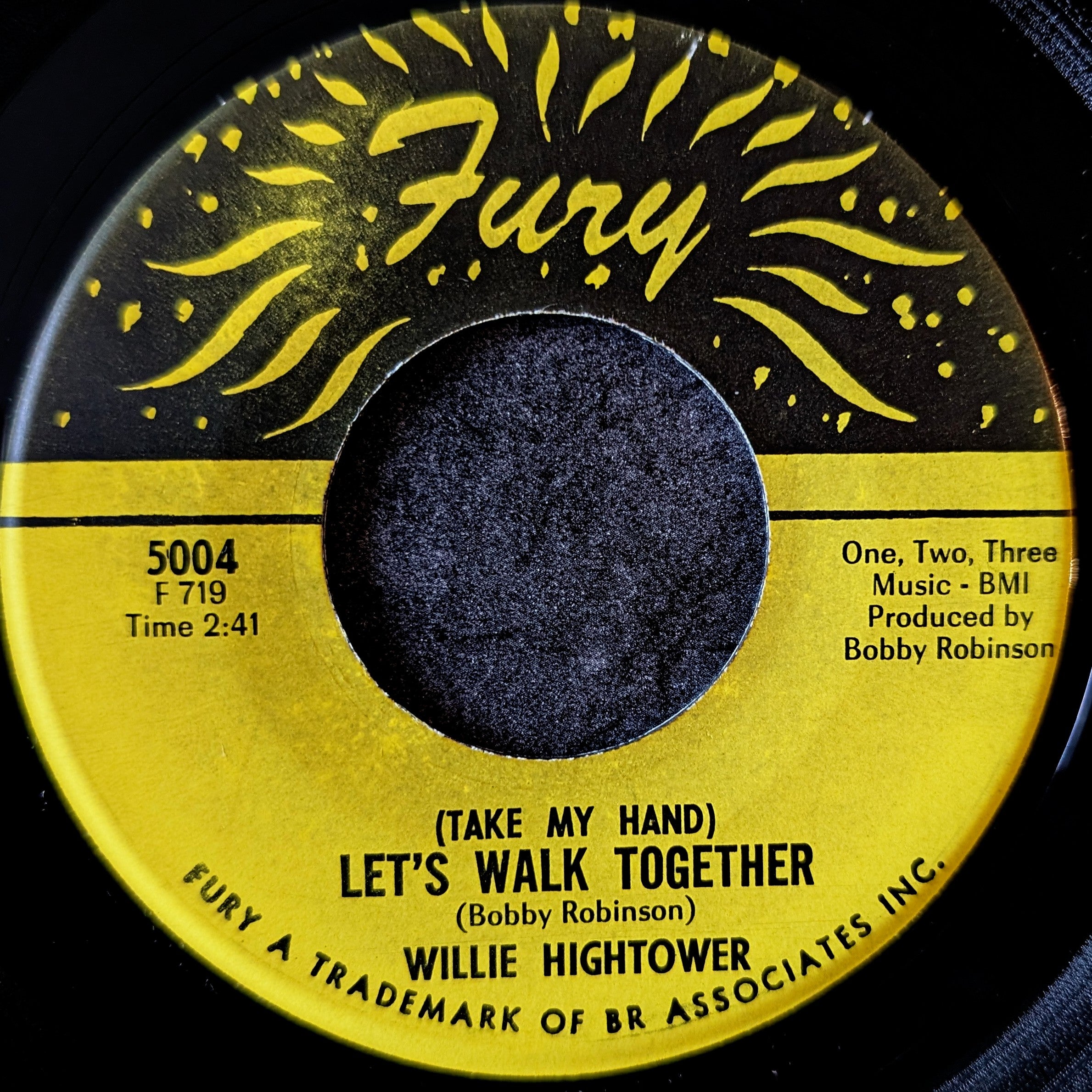 Willie Hightower-(Take my hand)Let's walk together/I love you(Yes I do)