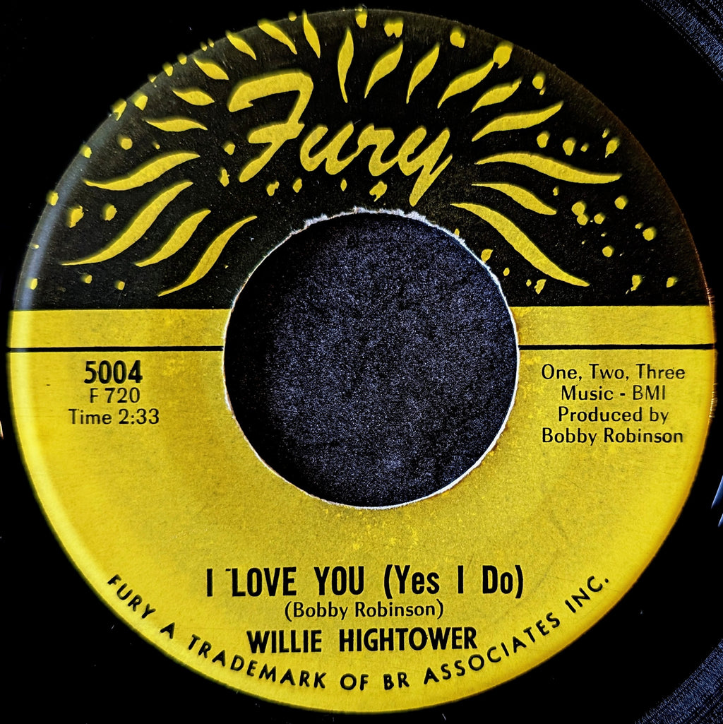 Willie Hightower-(Take my hand)Let's walk together/I love you(Yes I do)