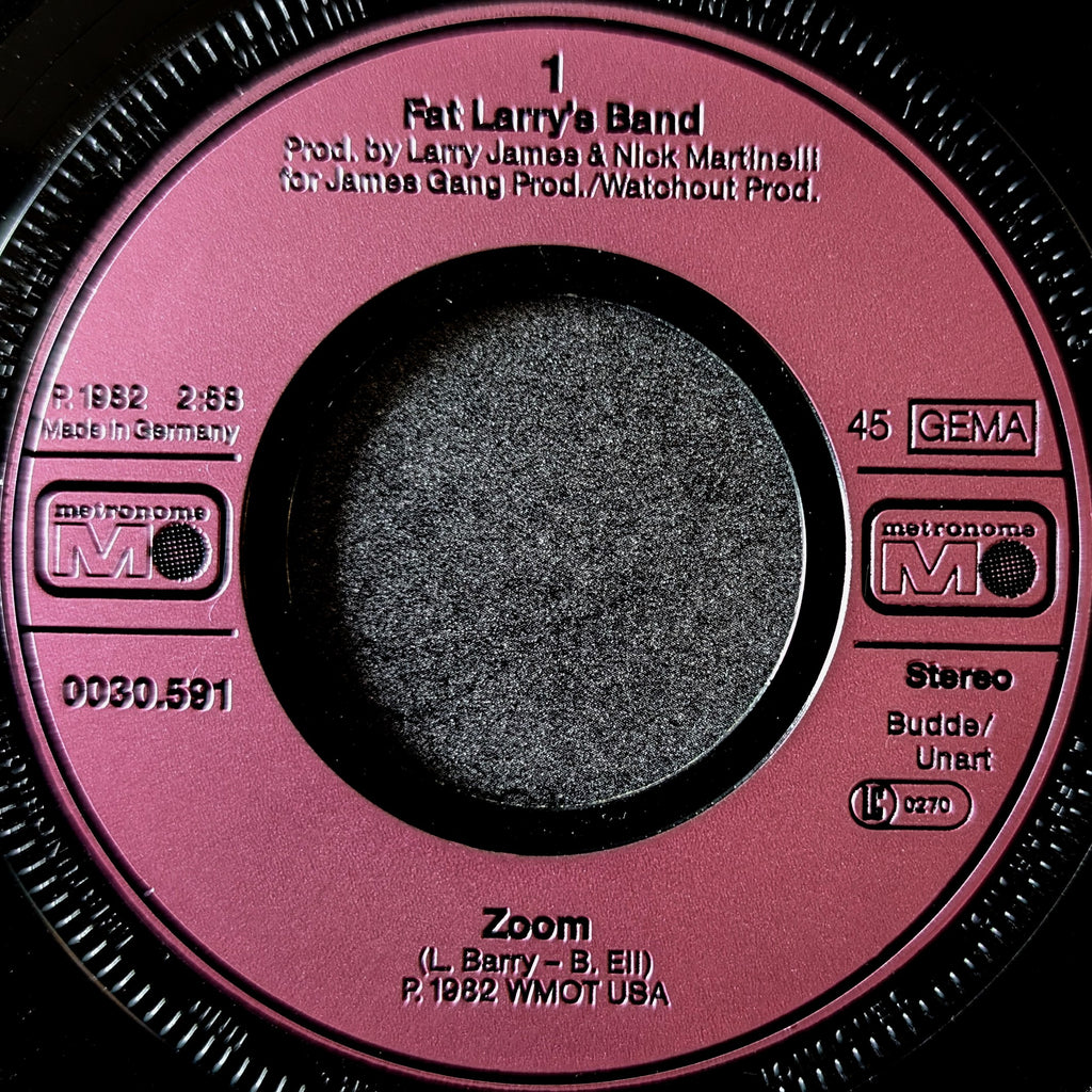 Fat Larry's Band-Zoom/Act like you know