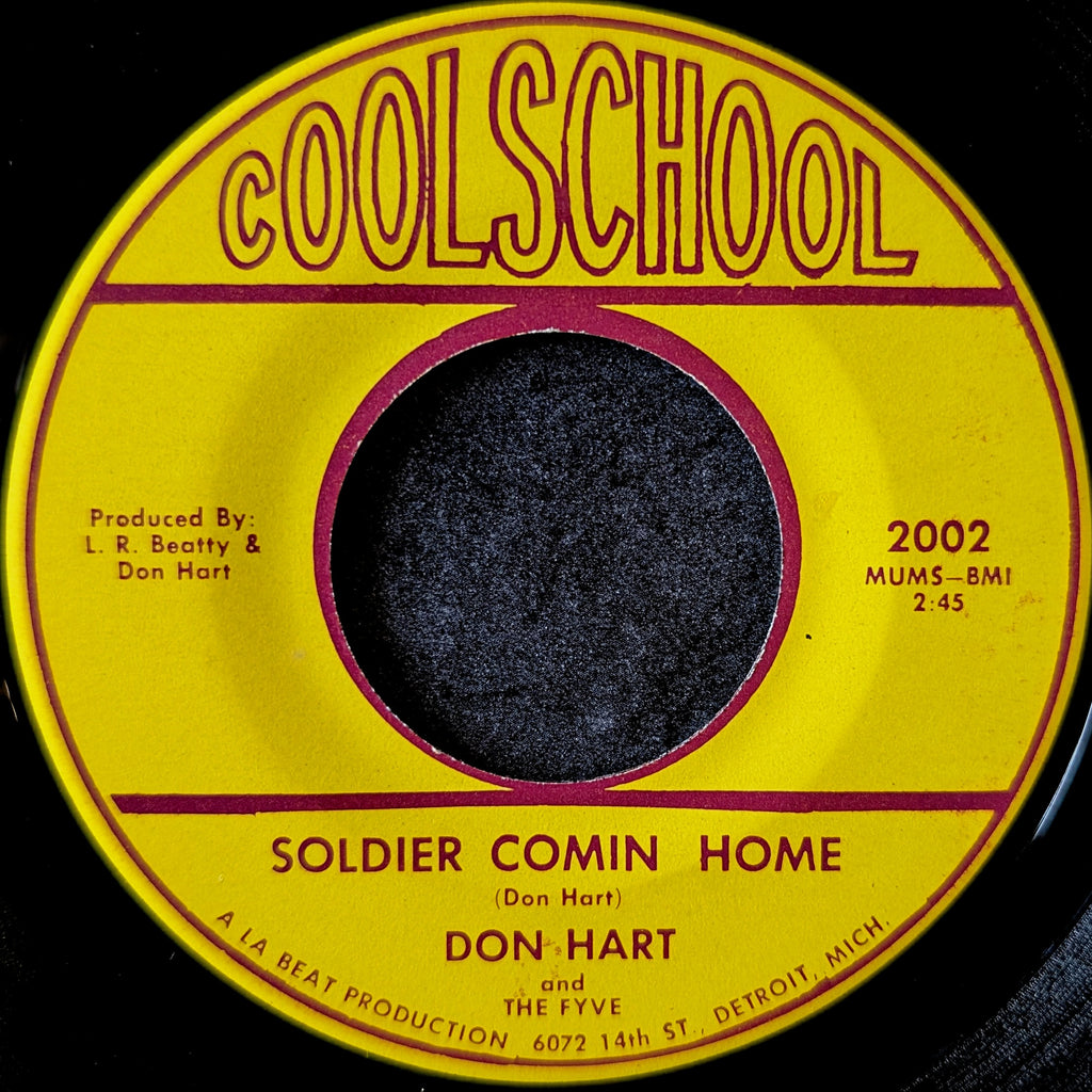 Don Hart and The Fyve - Soldier comin' home / I can make it