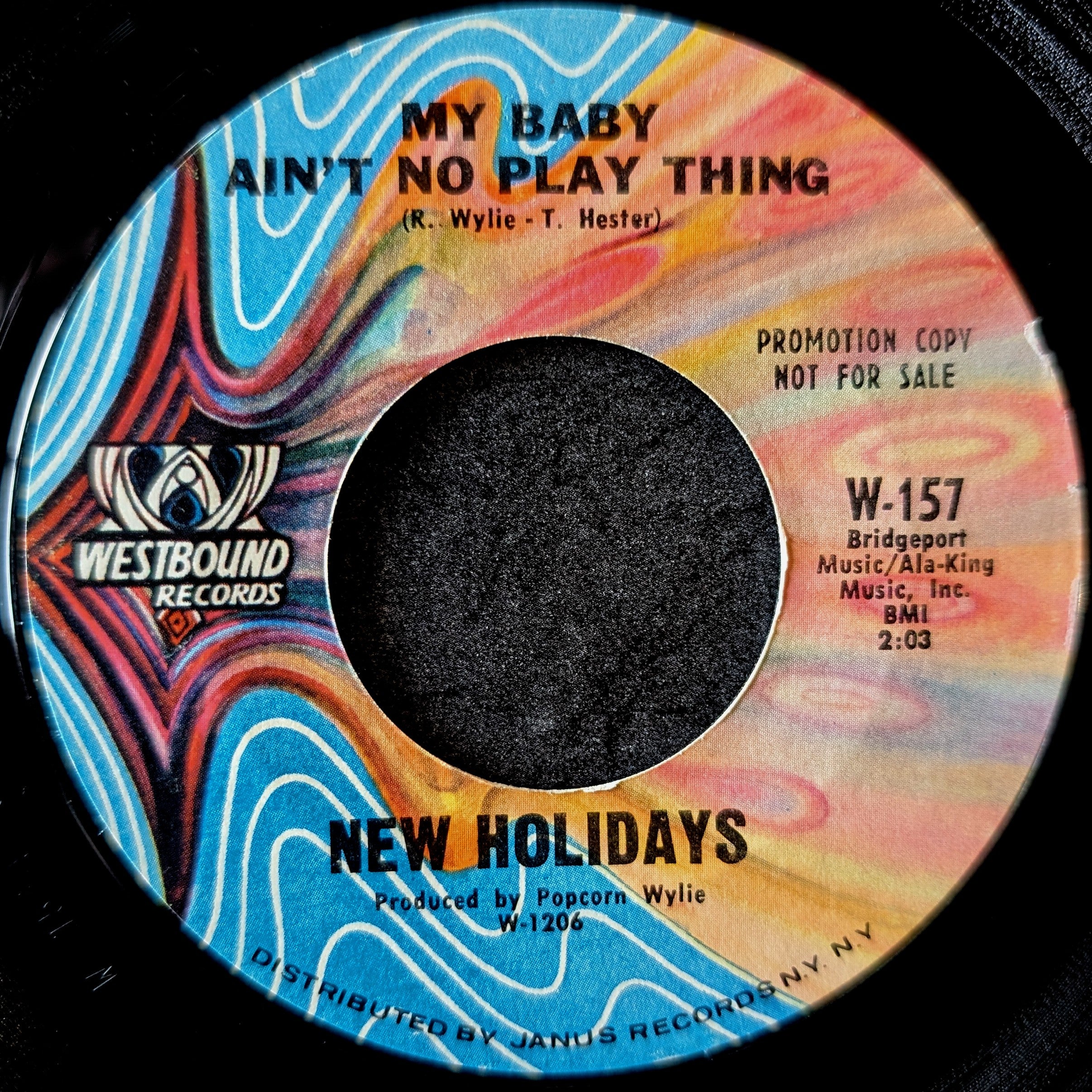New Holidays-Maybe so Maybe no/My baby ain't no plaything