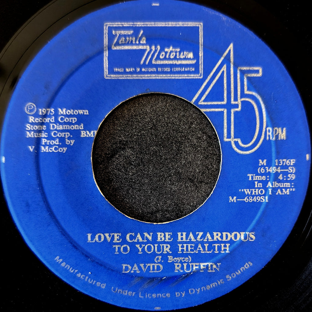 David Ruffin-Walk away from love/Love can be hazardous to your health