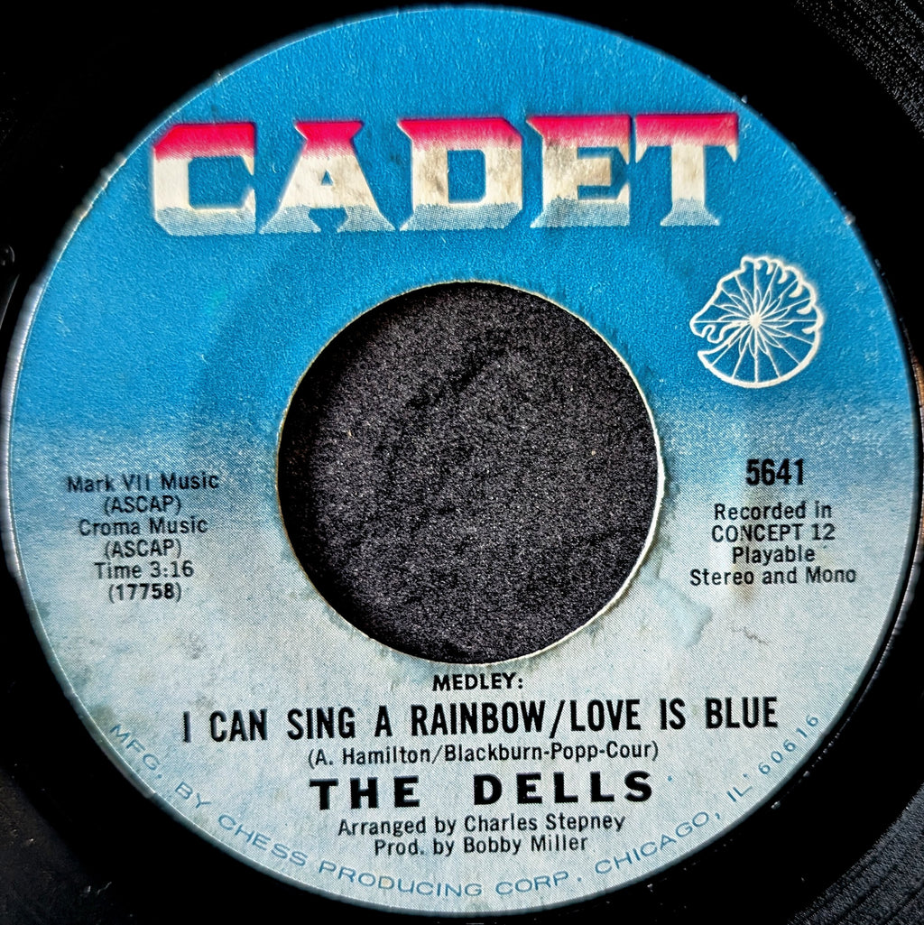 The Dells-I can sing a rainbow/Love is Blue/Hallelujah Baby