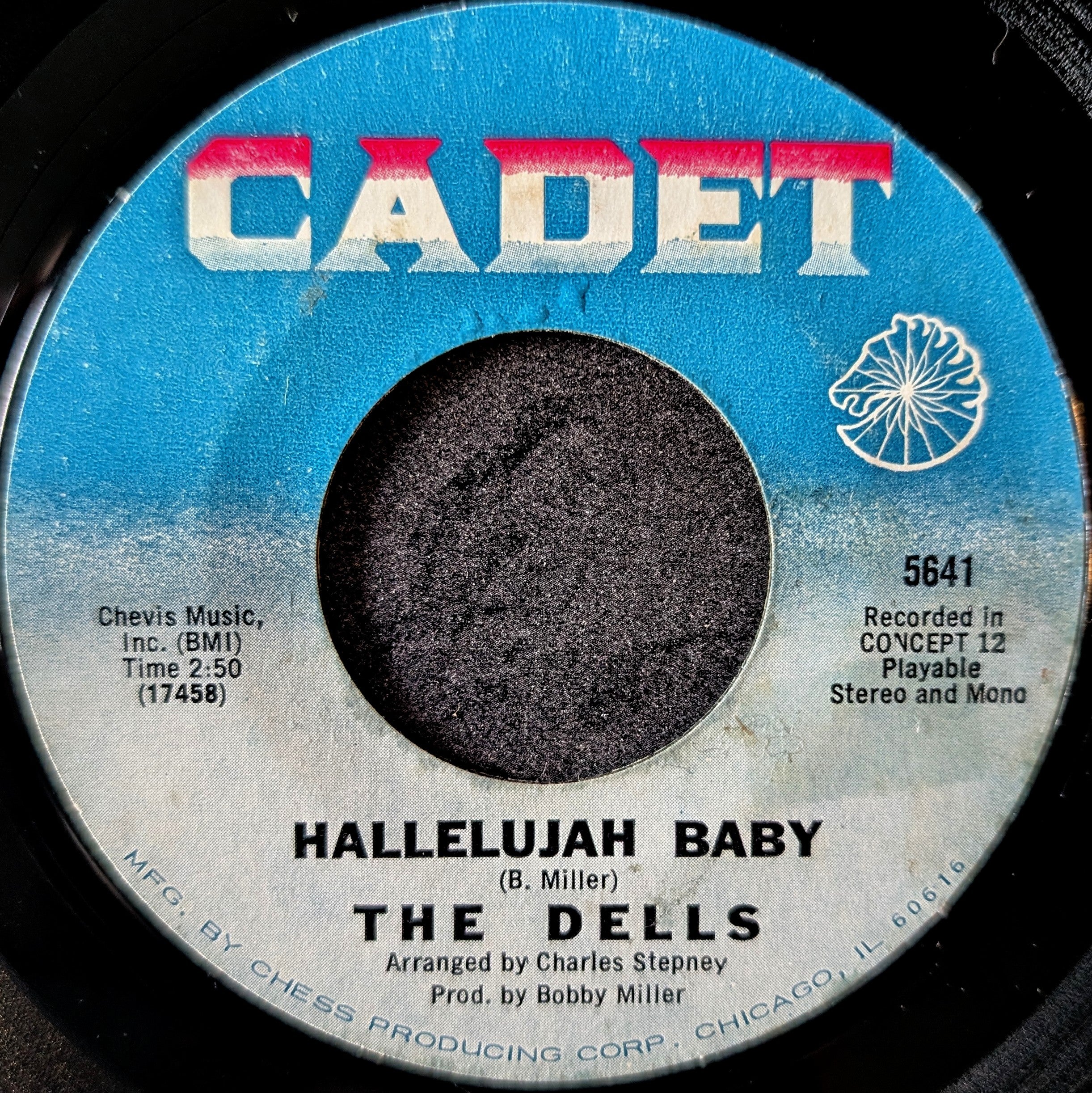 The Dells-I can sing a rainbow/Love is Blue/Hallelujah Baby