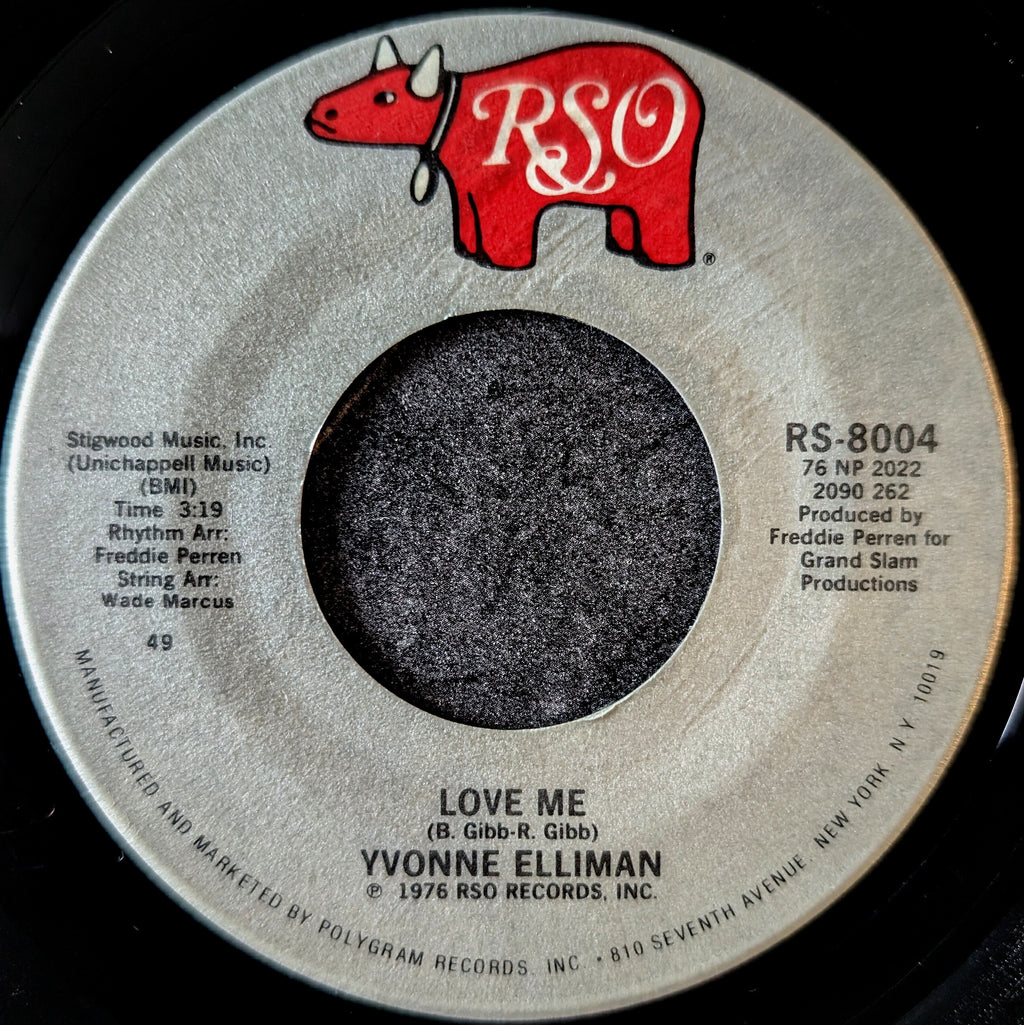 Yvonne Elliman-Love me/Hello Stranger