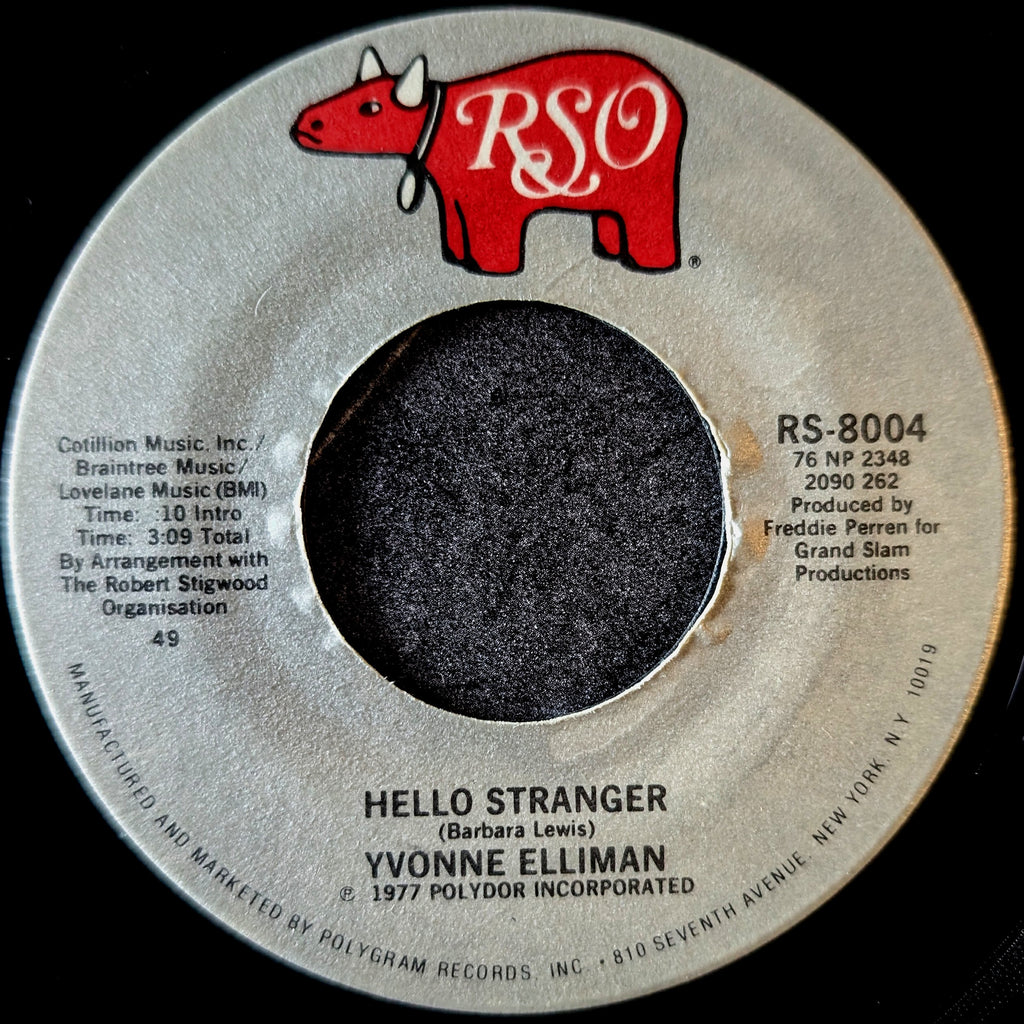 Yvonne Elliman-Love me/Hello Stranger