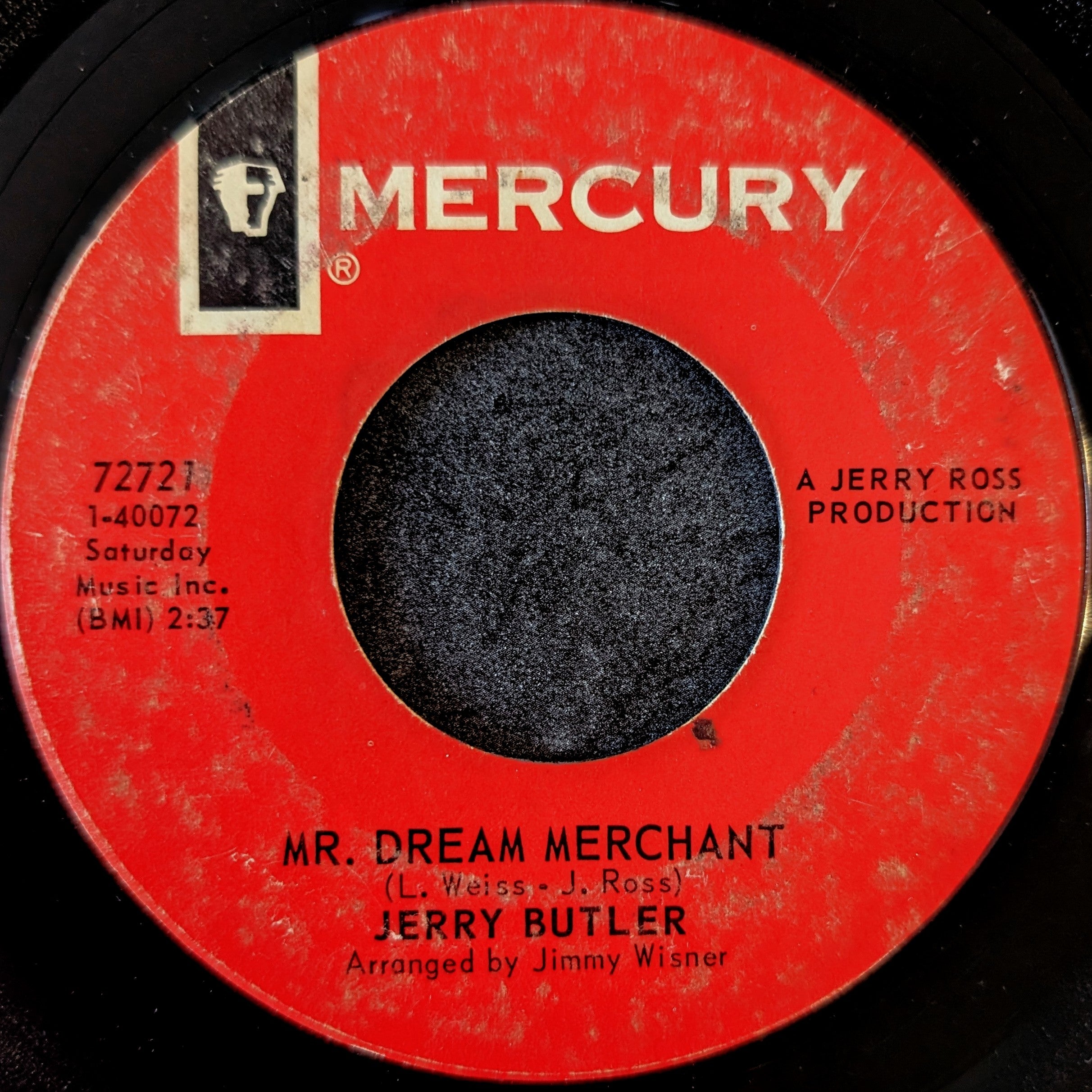 Jerry Butler-Mr.Dream Merchant/Cause I love you so