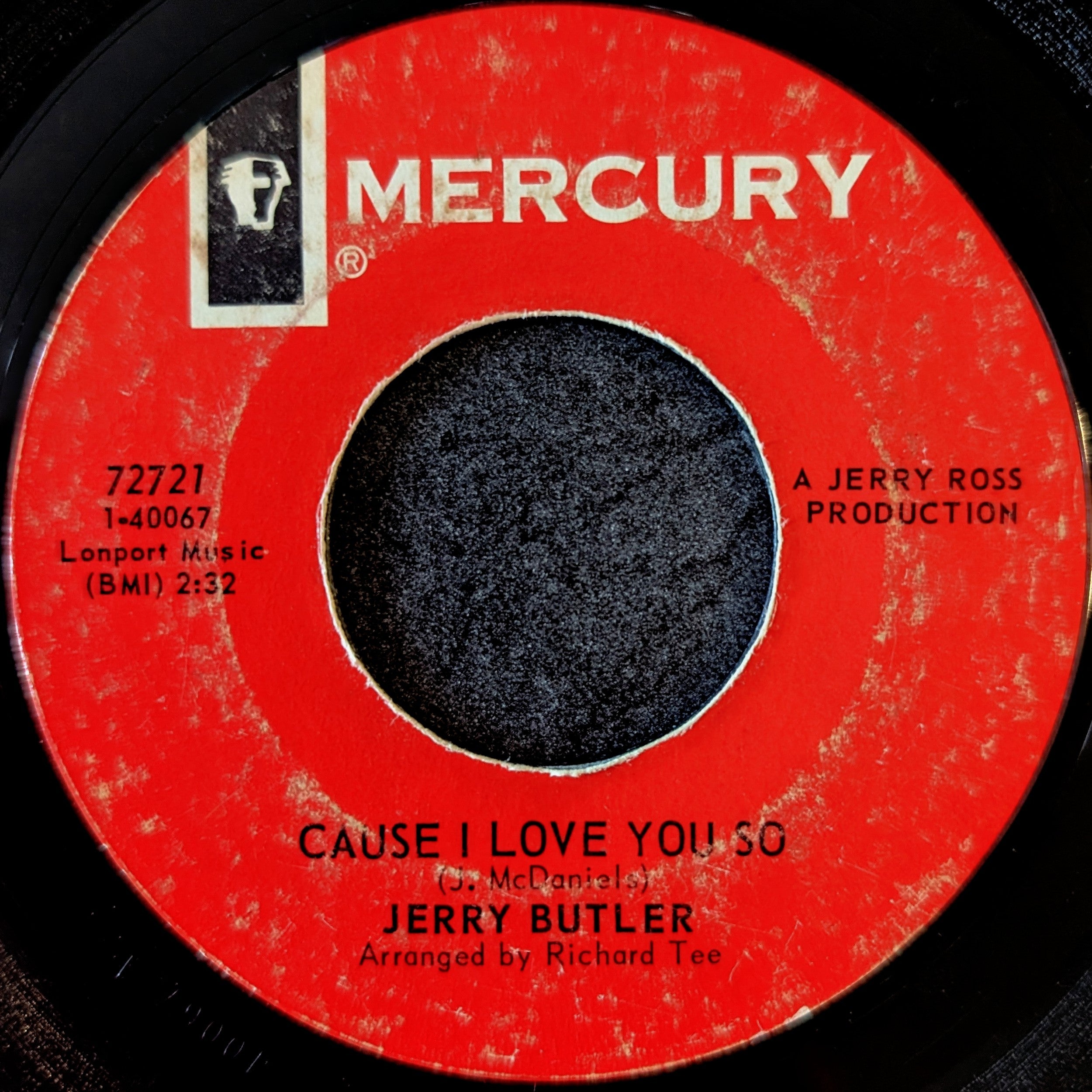 Jerry Butler-Mr.Dream Merchant/Cause I love you so