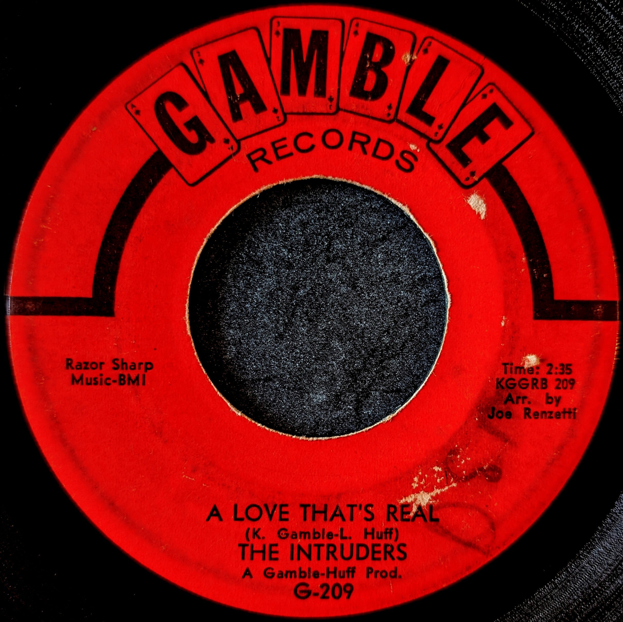 The Intruders-Baby, I'm lonely/A love that's real