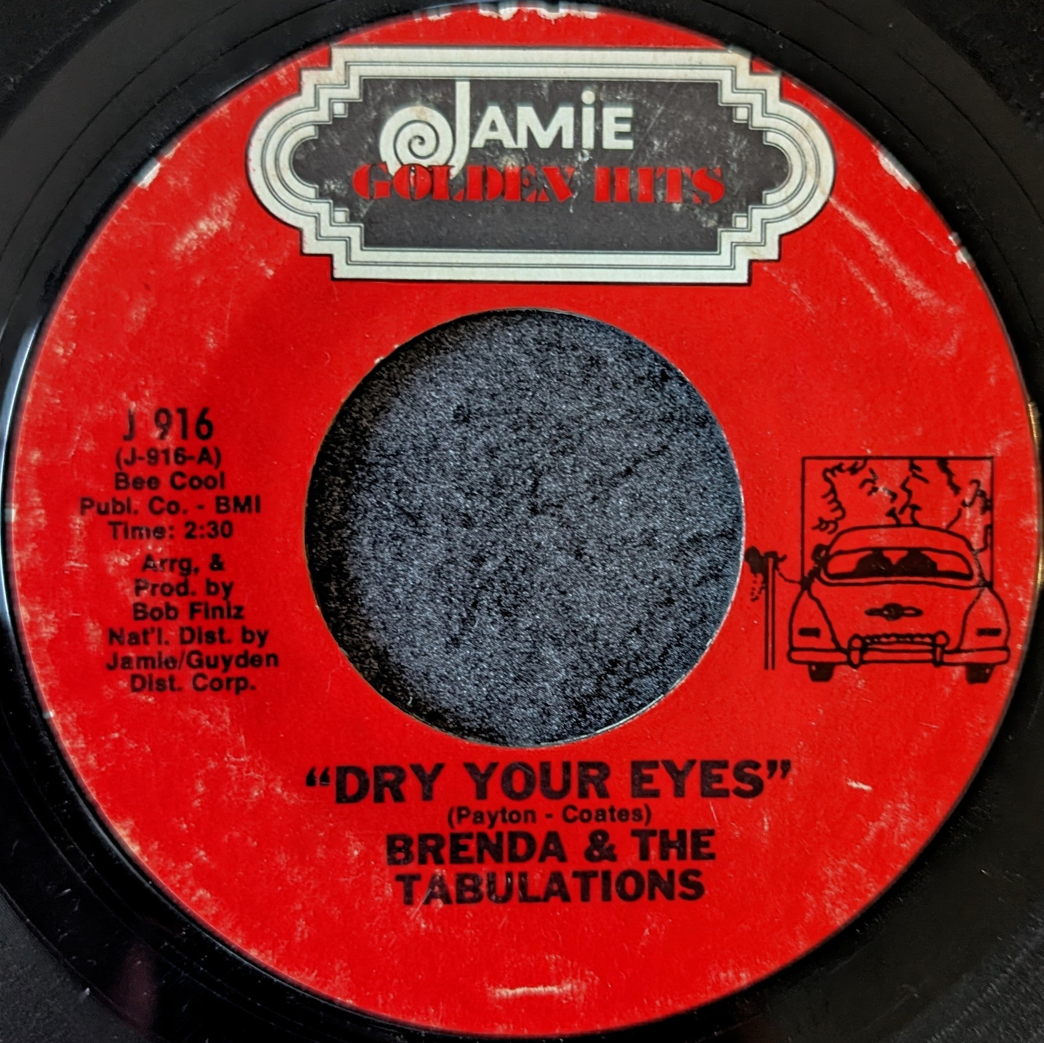 Brenda & The Tabulations-Dry Your Eyes/Right on the Tip of My Tongue