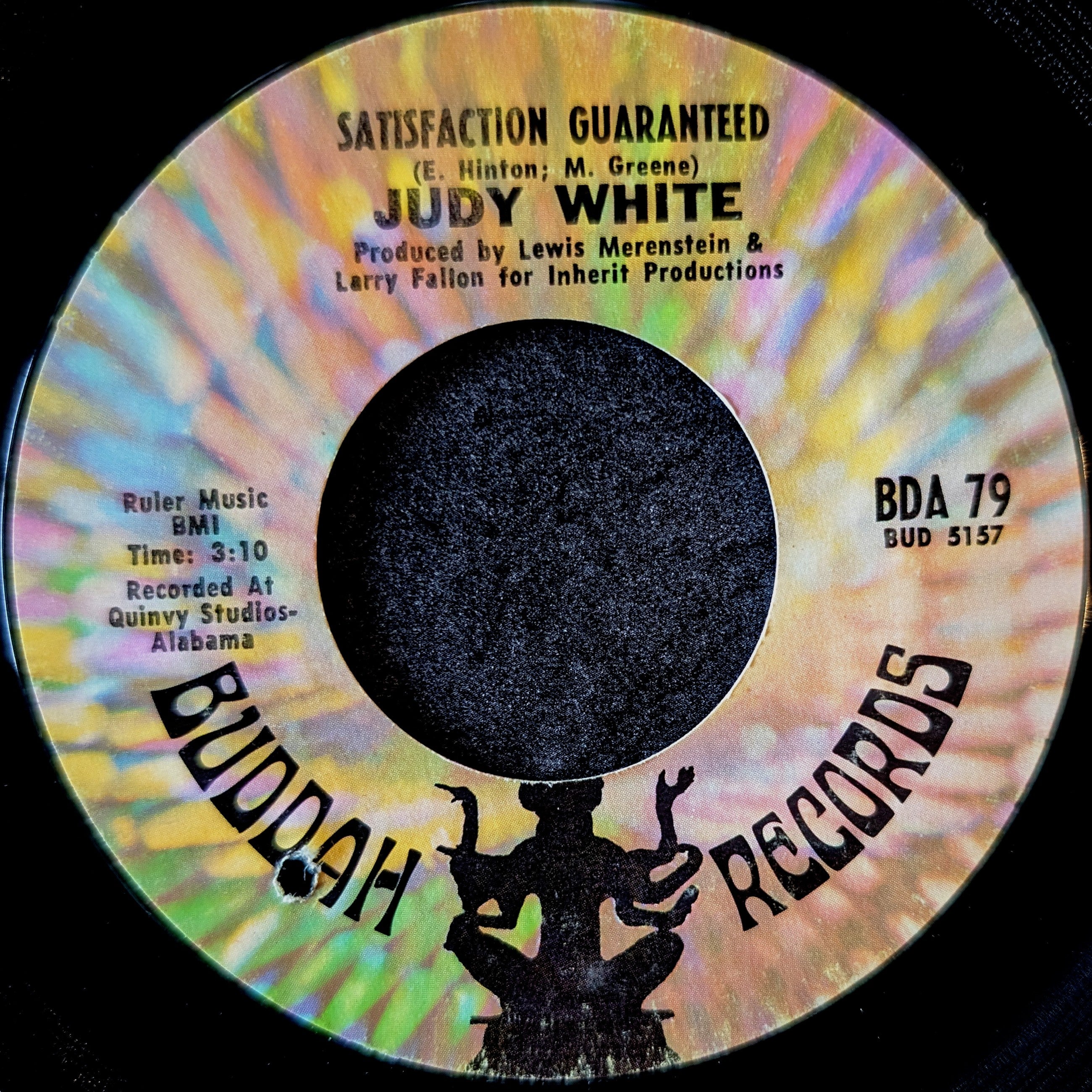 Judy White-Satisfaction Guaranteed/I'll cry