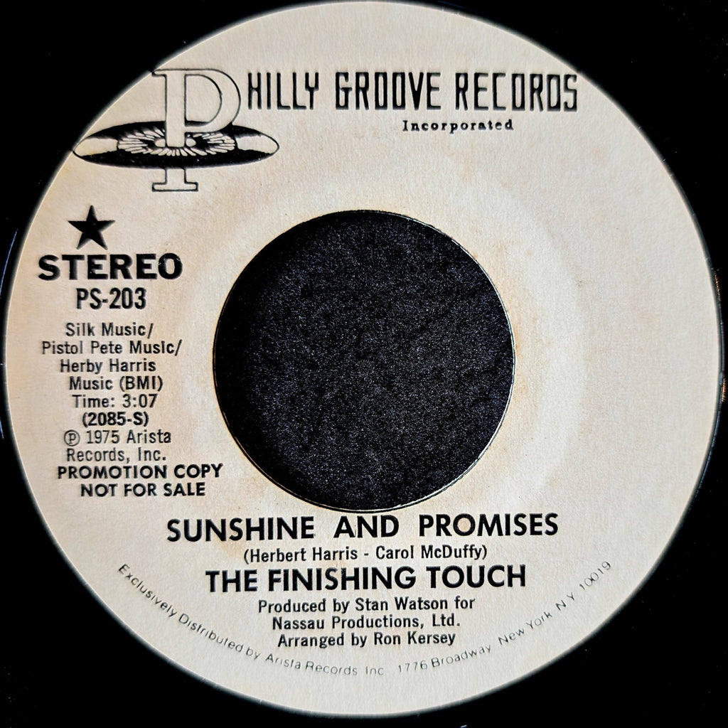 The Finishing Touch-Sunshine and Promises/Sunshine and Promises