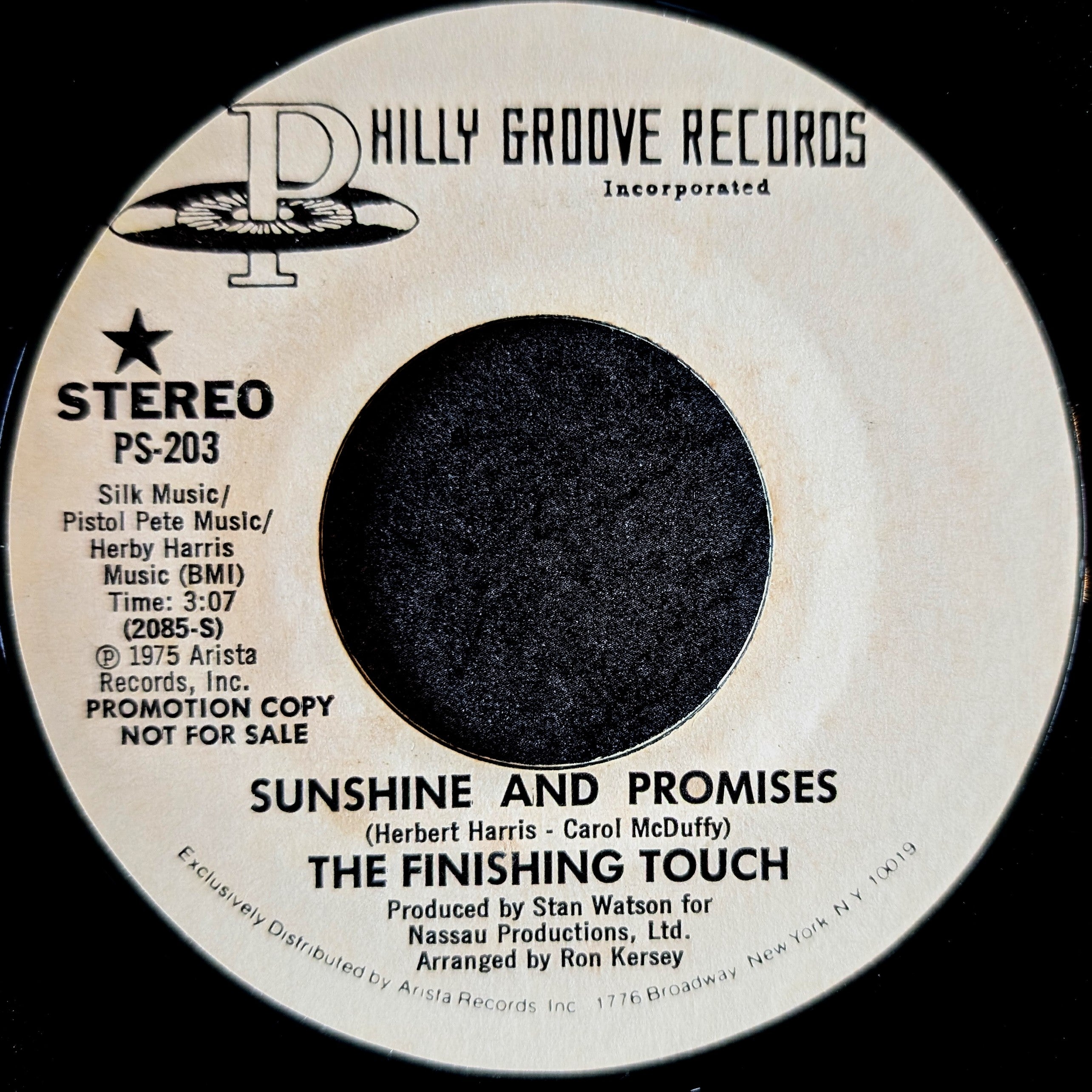 The Finishing Touch-Sunshine and Promises/Sunshine and Promises