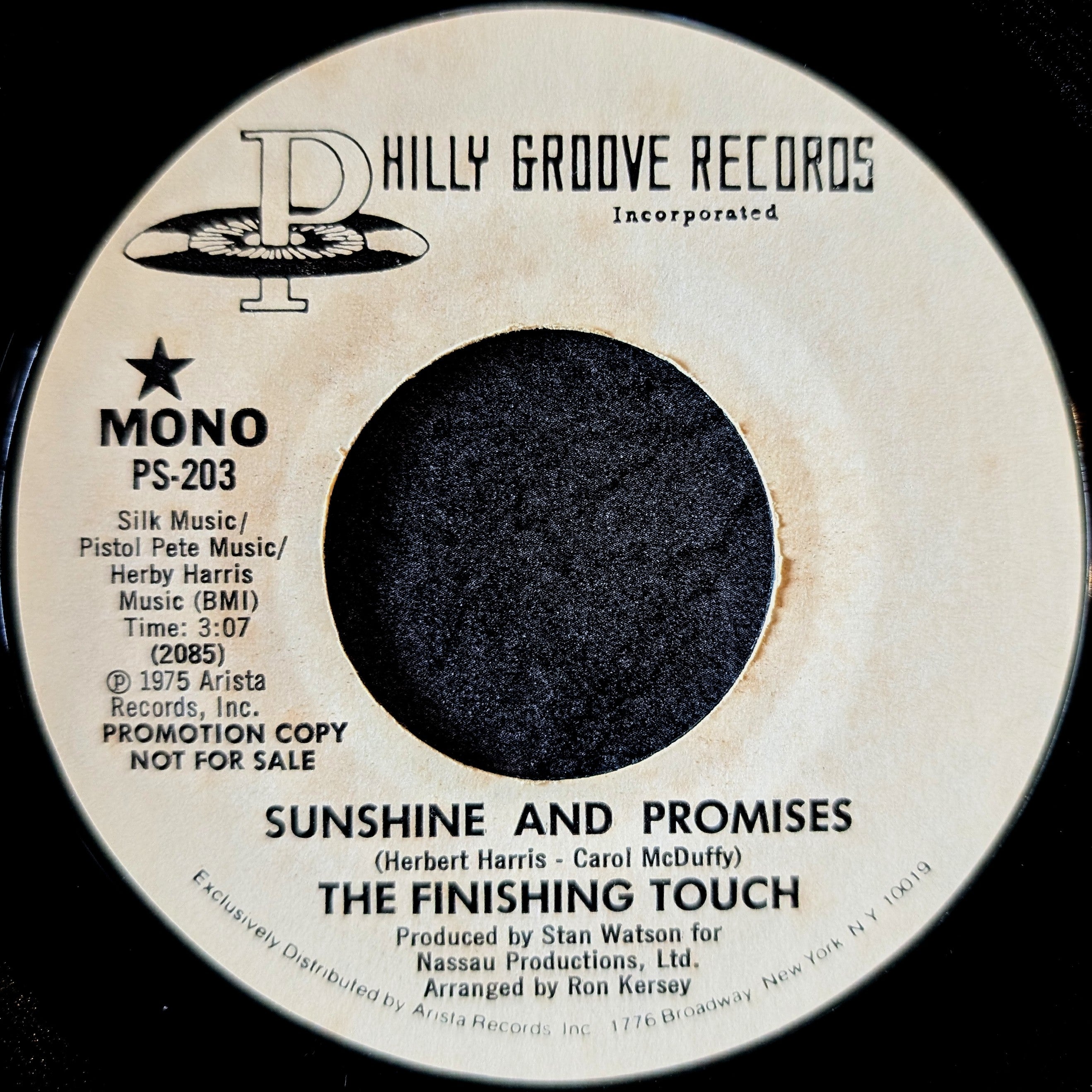 The Finishing Touch-Sunshine and Promises/Sunshine and Promises