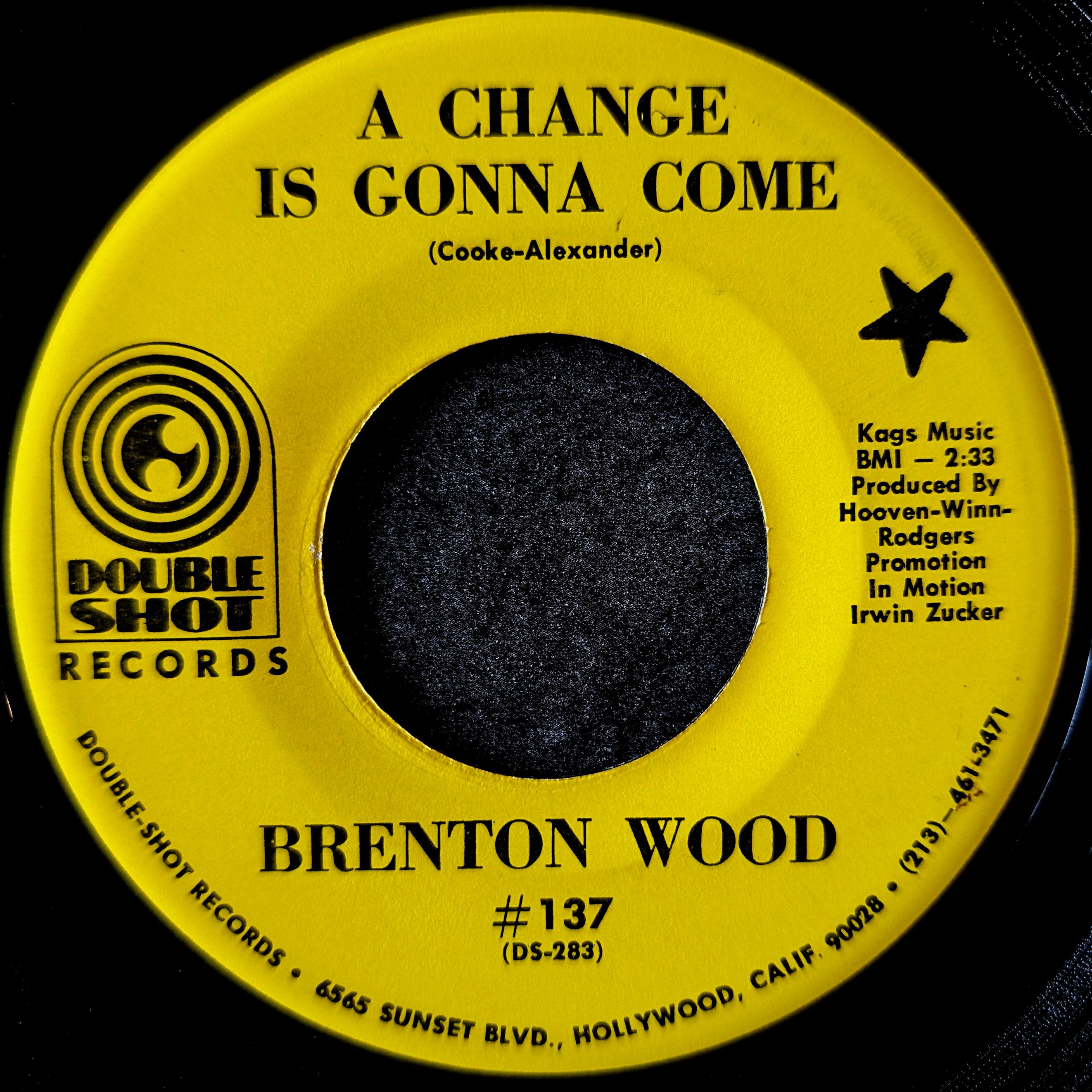 Brenton Wood-A change is gonna come/Where were you