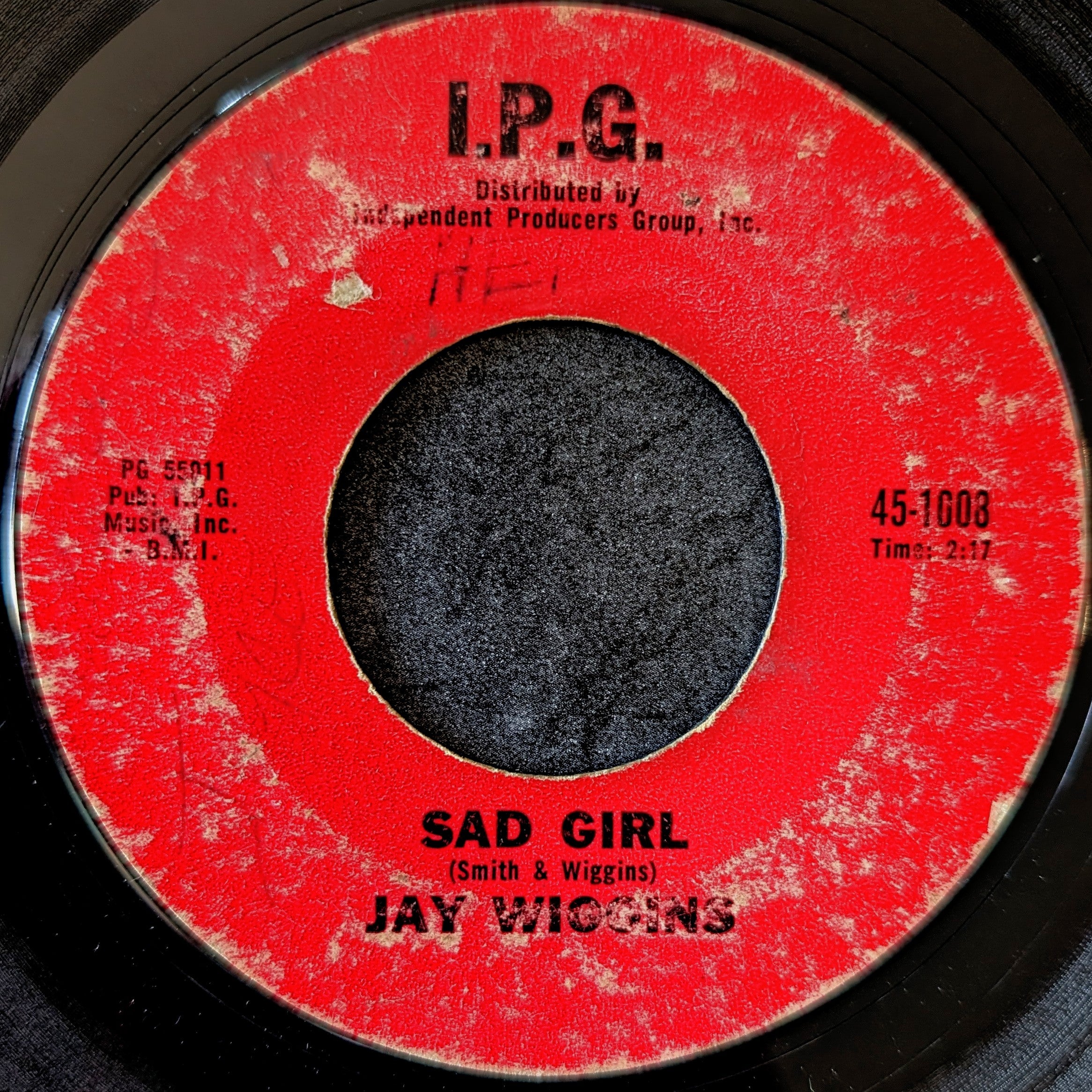 Jay Wiggins-Sad girl/No not me
