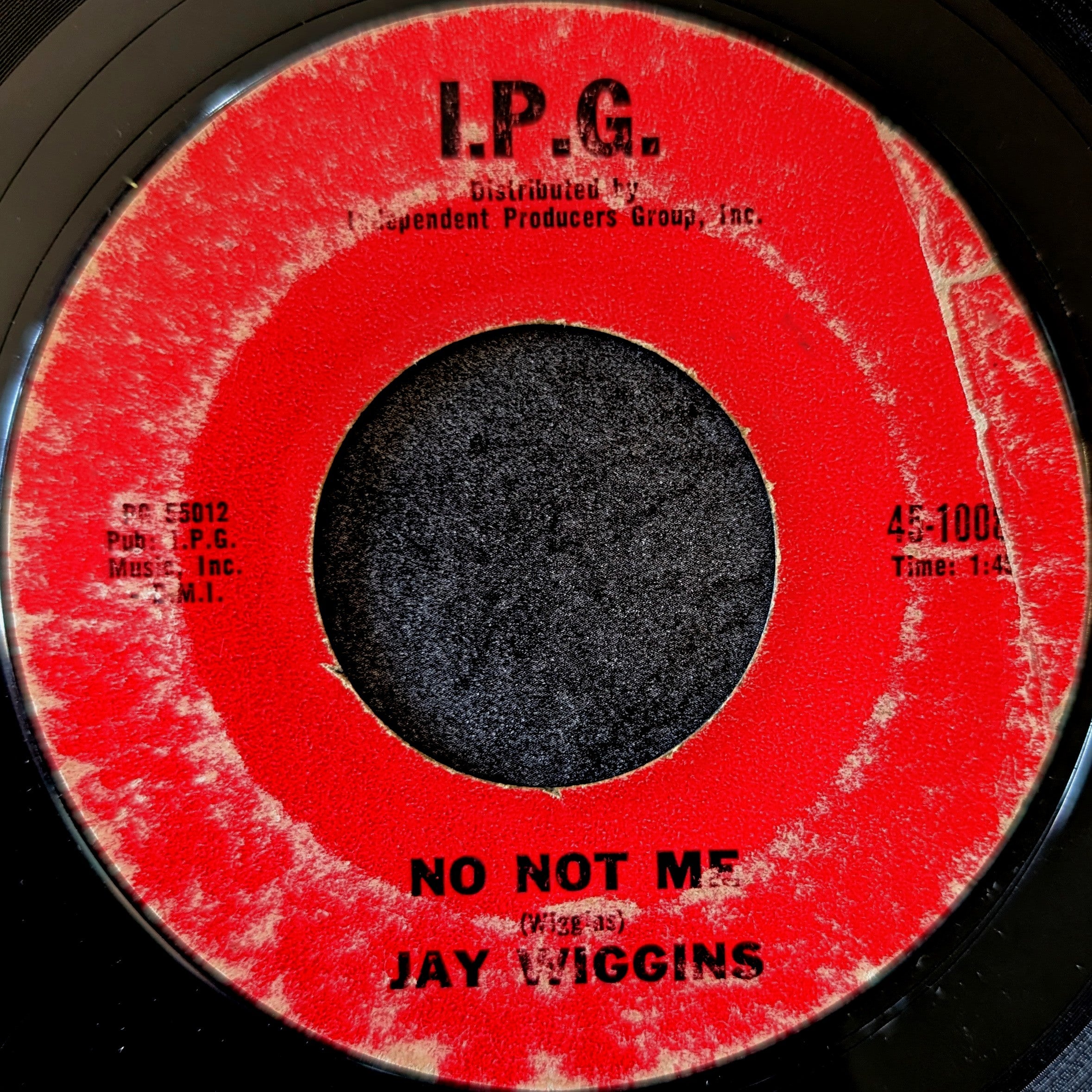 Jay Wiggins-Sad girl/No not me