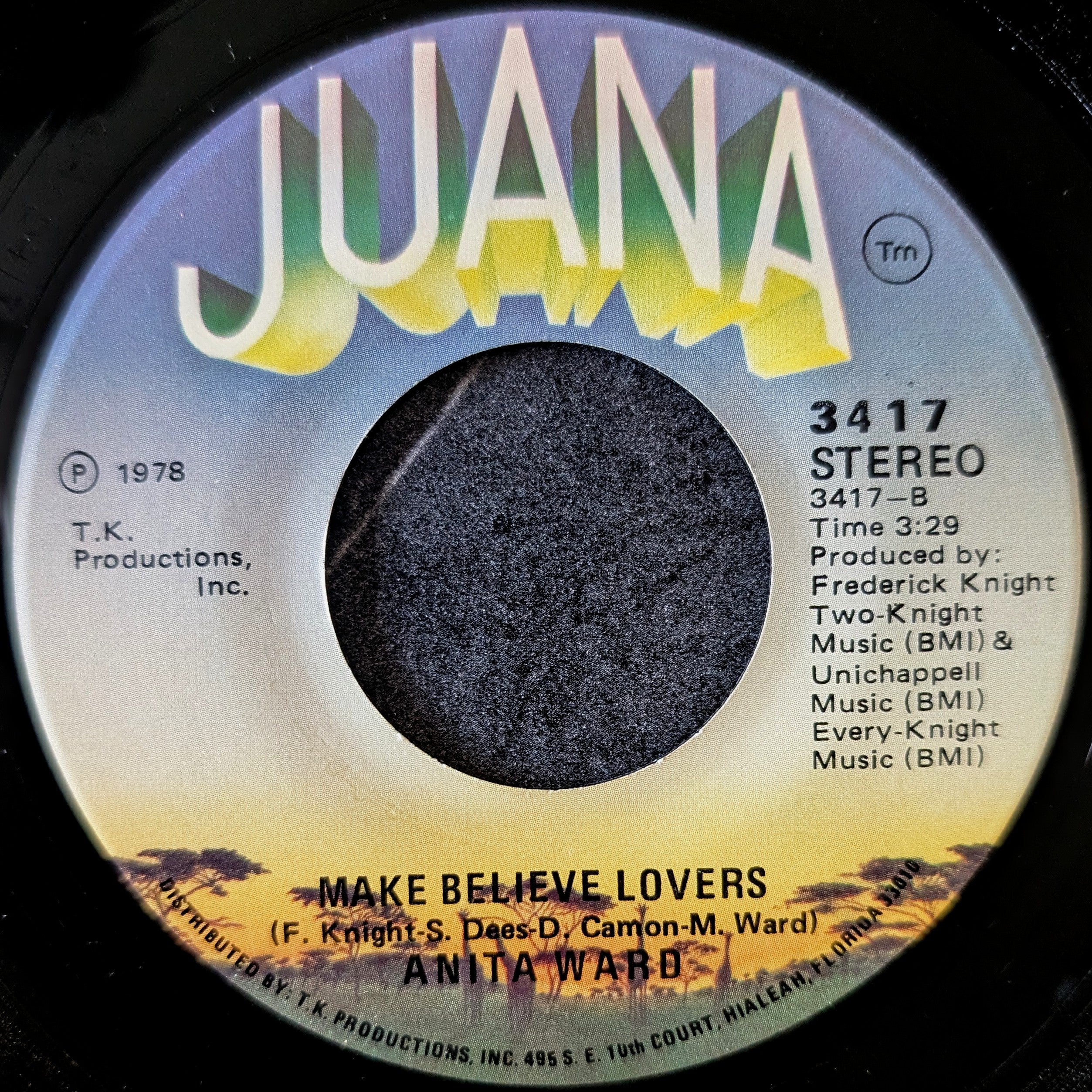 Anita Ward-Spoiled by your love/Make believe lovers