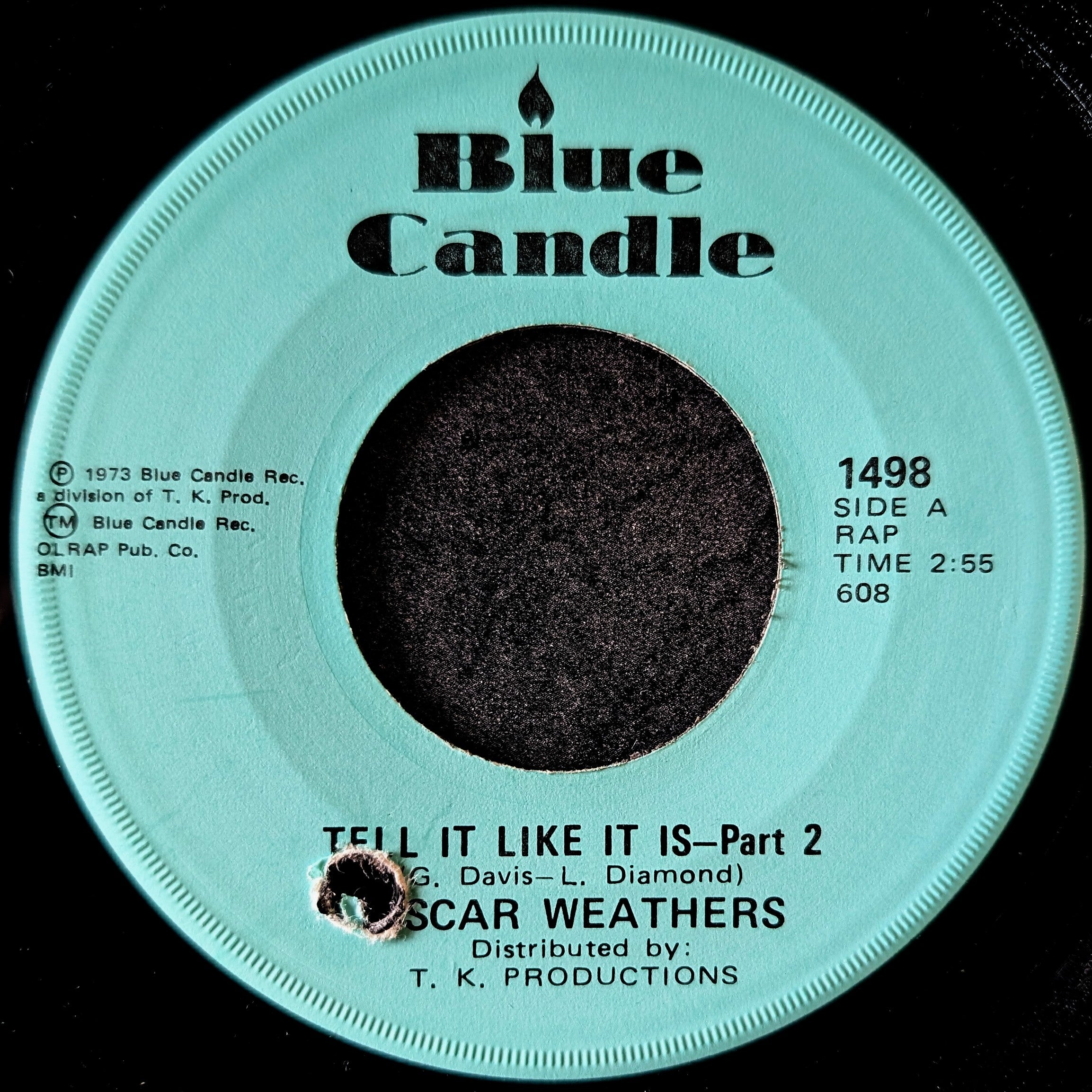Oscar Weathers-Tell it like it is Part 1/ Tell it like it is Part 2