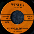 The Paragons-Let's start all over again/Stick with me baby