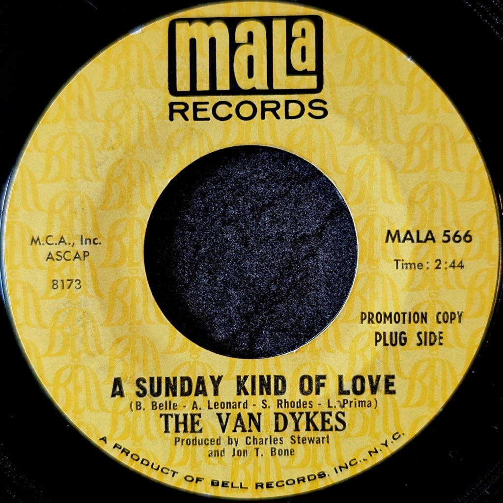 The Van Dykes-A Sunday kind of love/I'm so happy