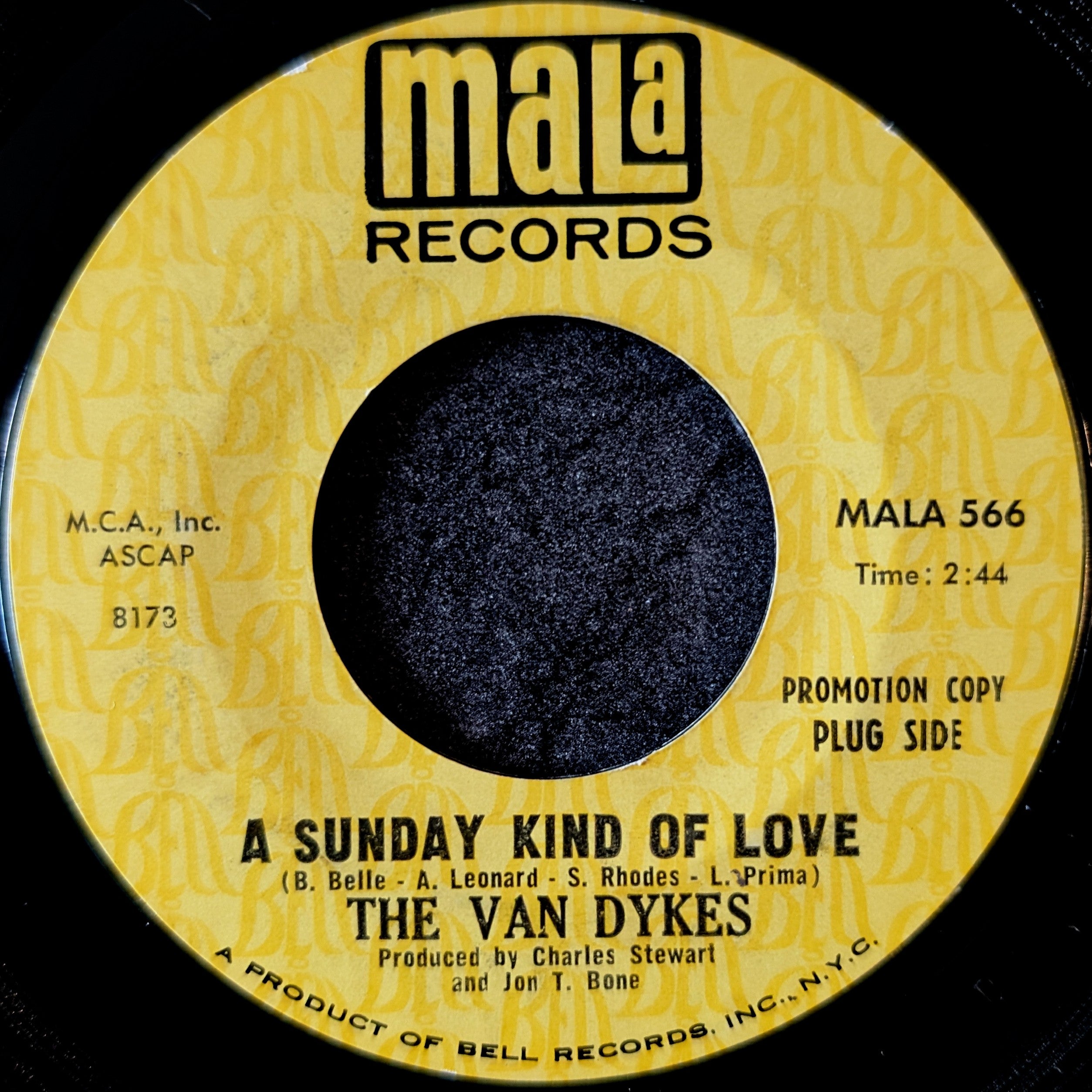 The Van Dykes-A Sunday kind of love/I'm so happy