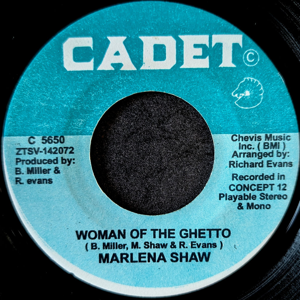 Marlena Shaw-Woman of the ghetto/I’m satisfied