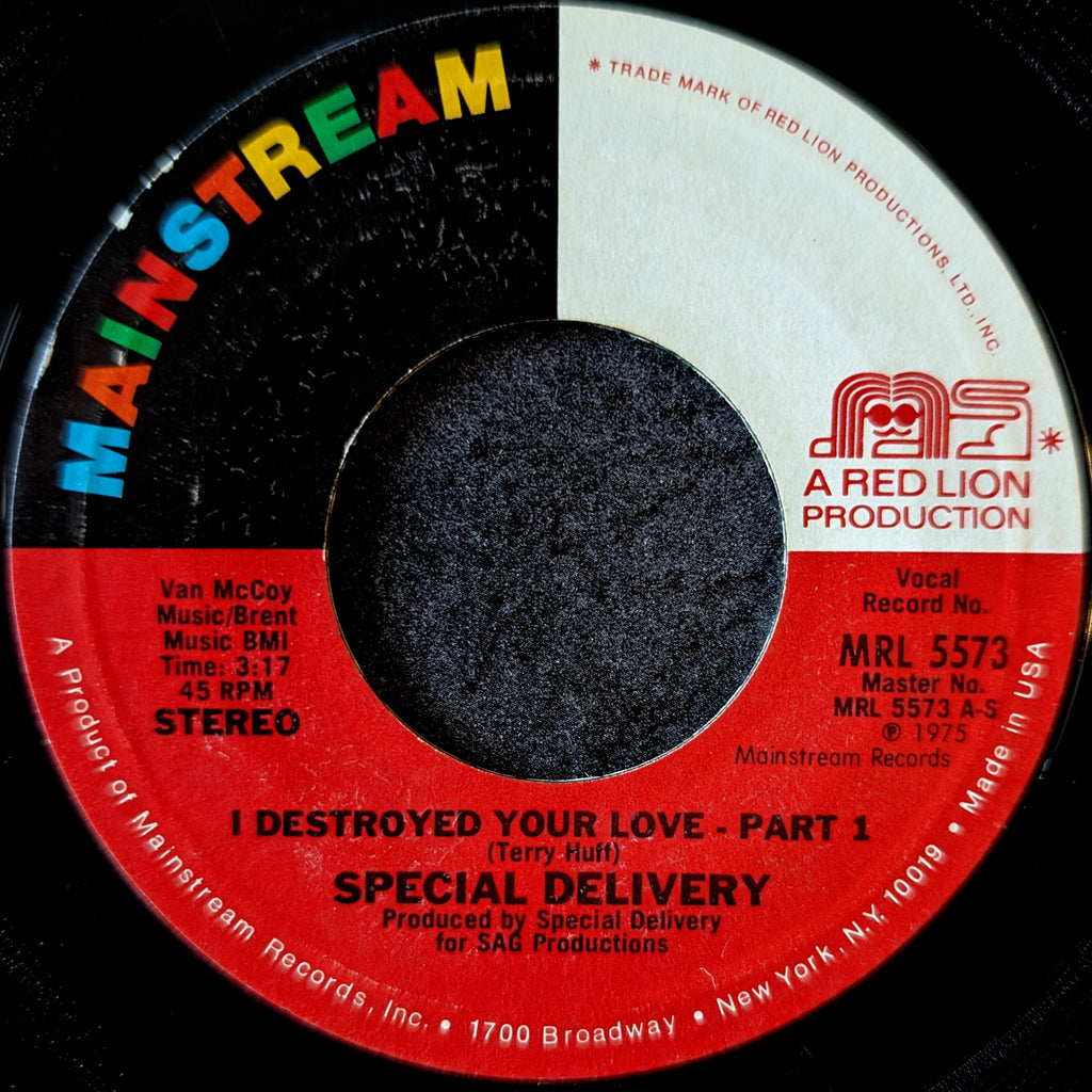 Special delivery-I destroyed your love Part 1/ I destroyed your love Part 2