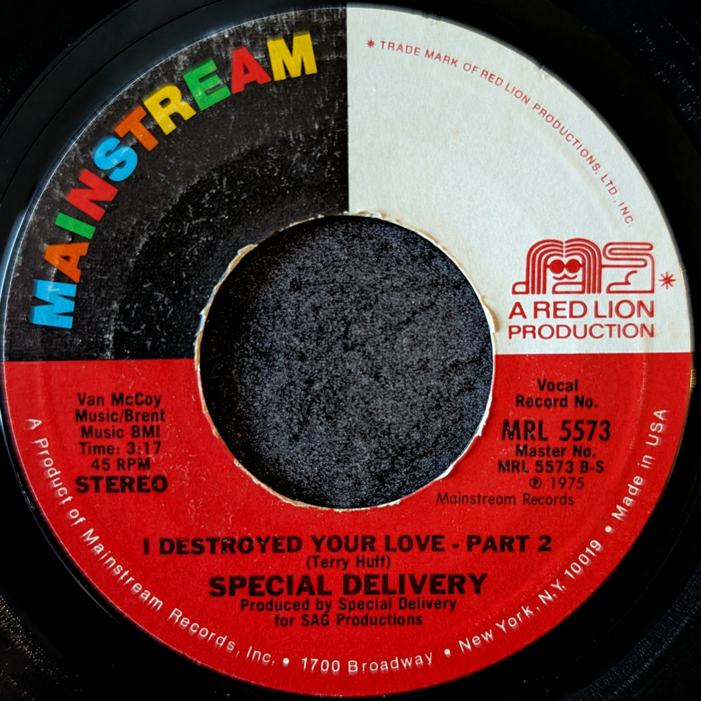 Special delivery-I destroyed your love Part 1/ I destroyed your love Part 2
