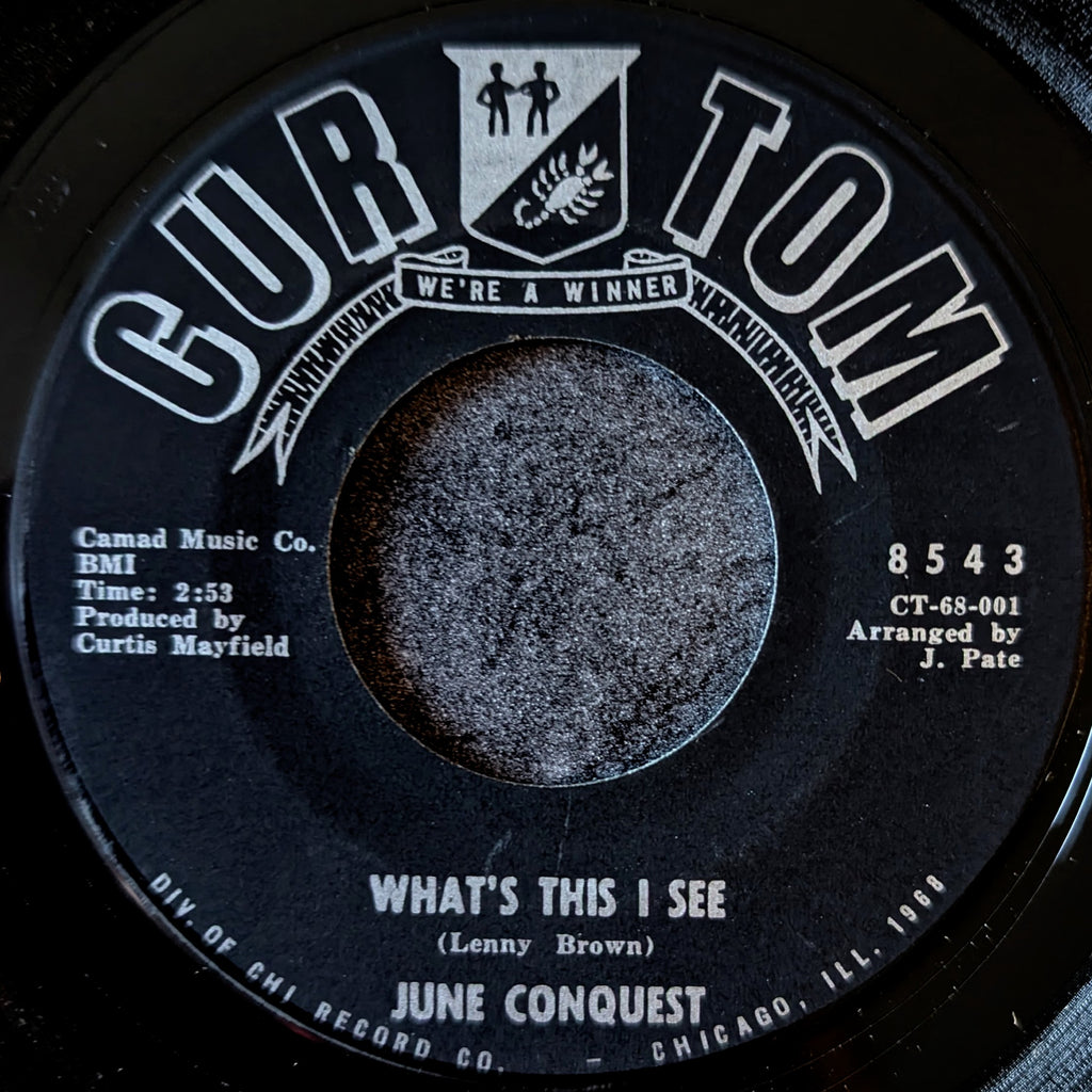 June Conquest-What’s this I see/ No one else