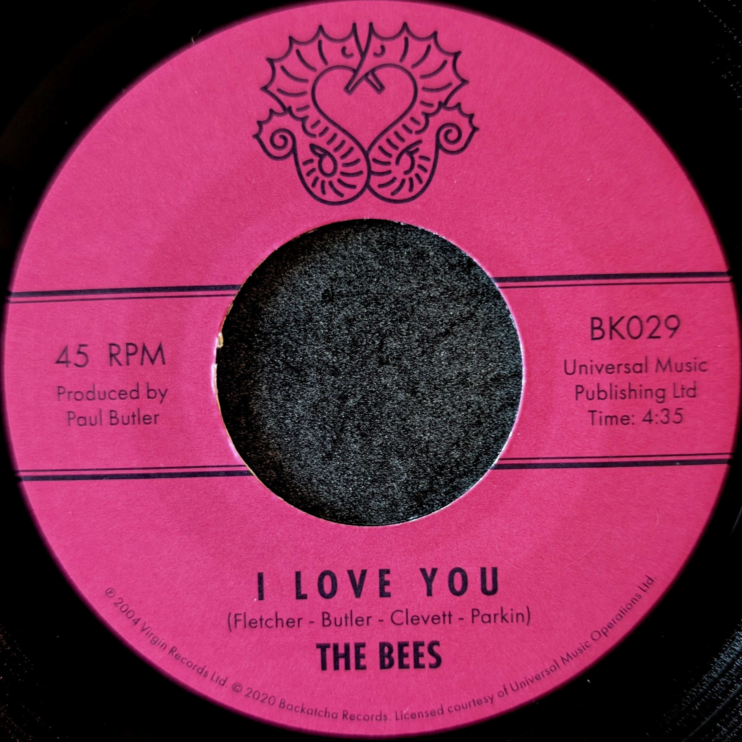 The Bees - I love you/ I love you