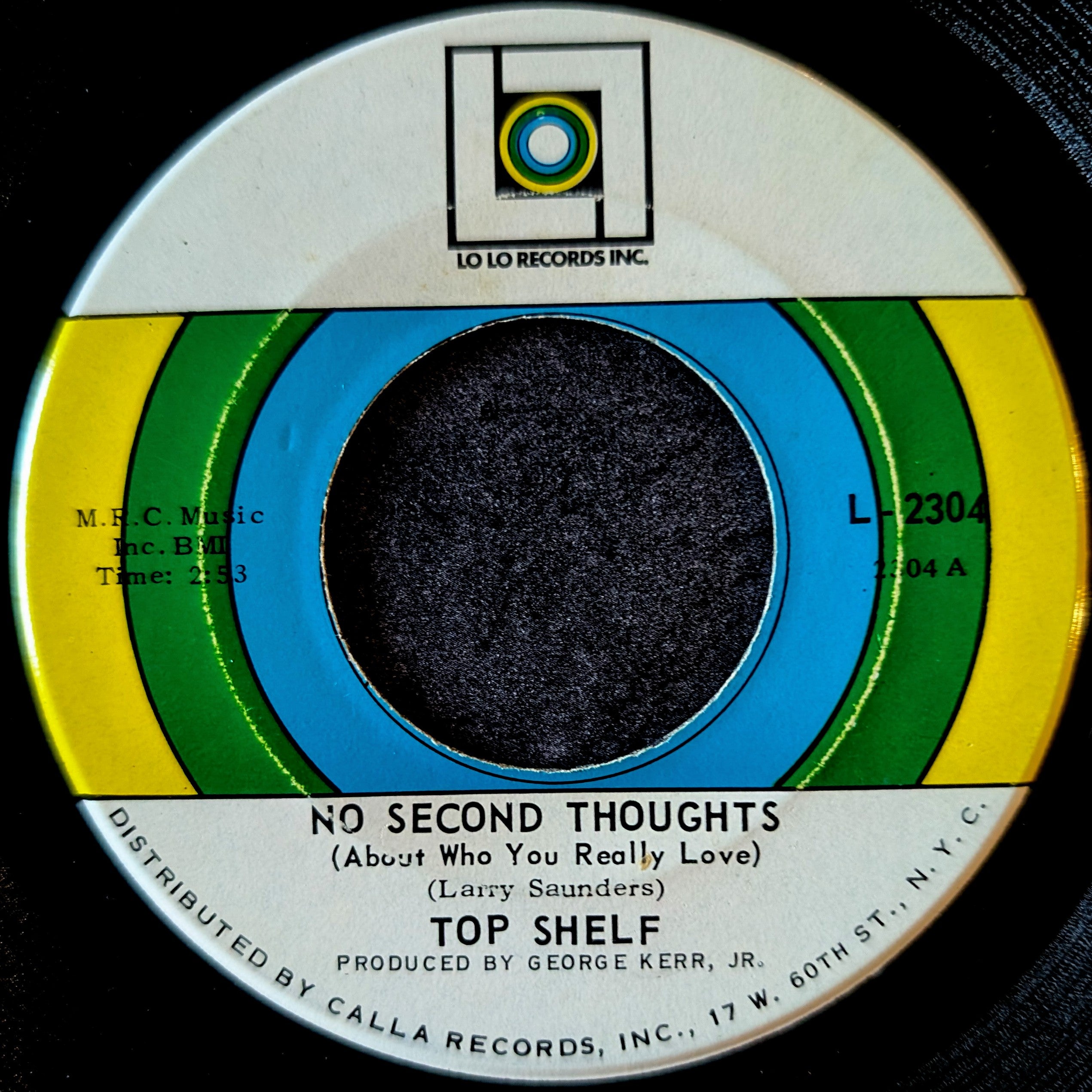 Top Shelf-No second thoughts/Give it up