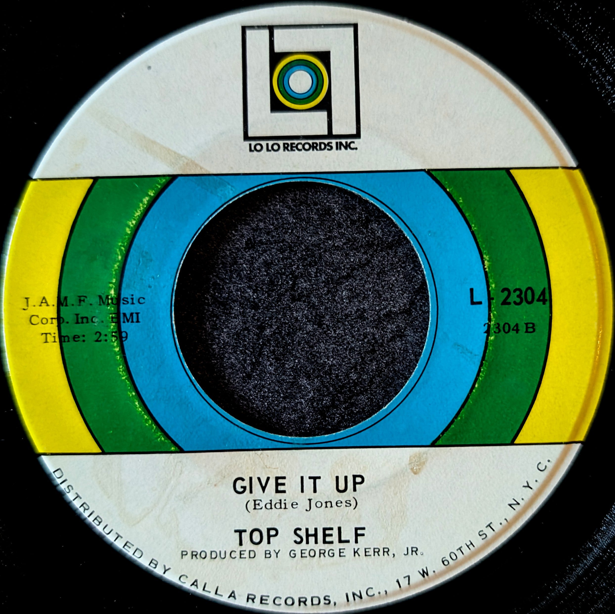 Top Shelf-No second thoughts/Give it up