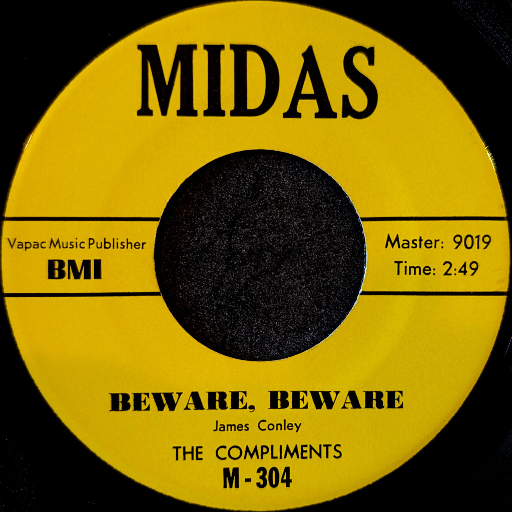 The Compliments-Borrow till Morning/Beware,Beware