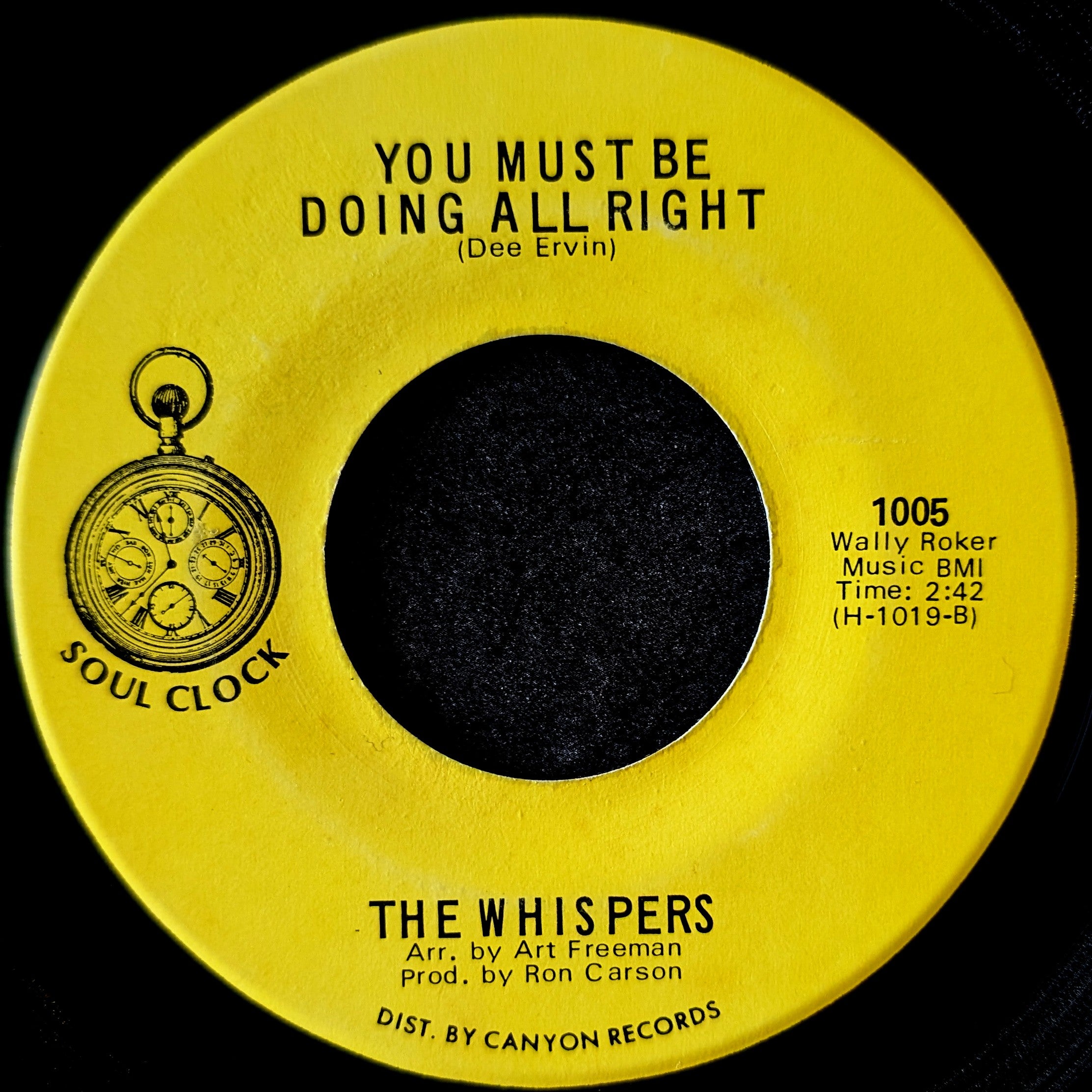 The Whispers-I'm the one/You must be doing all right